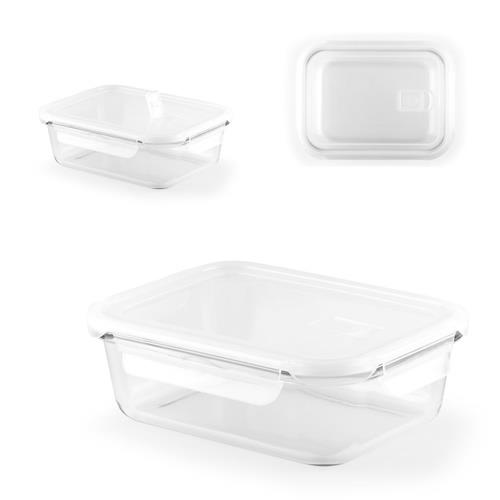 QUORIN. Lunchbox. Hermetische Box aus Borosilikatglas (1000ml)