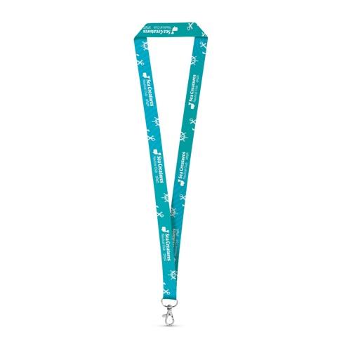 BRIGHTON. SET Lanyard SUBLIMATION Long II (20 mm) mit 20-mm-Schnellverschlusskarabiner