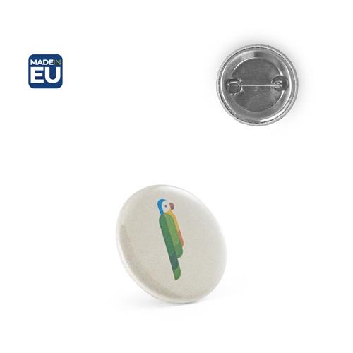 Button P´IN 1. Button P´IN 1. Runder Pin mit Broschennadel