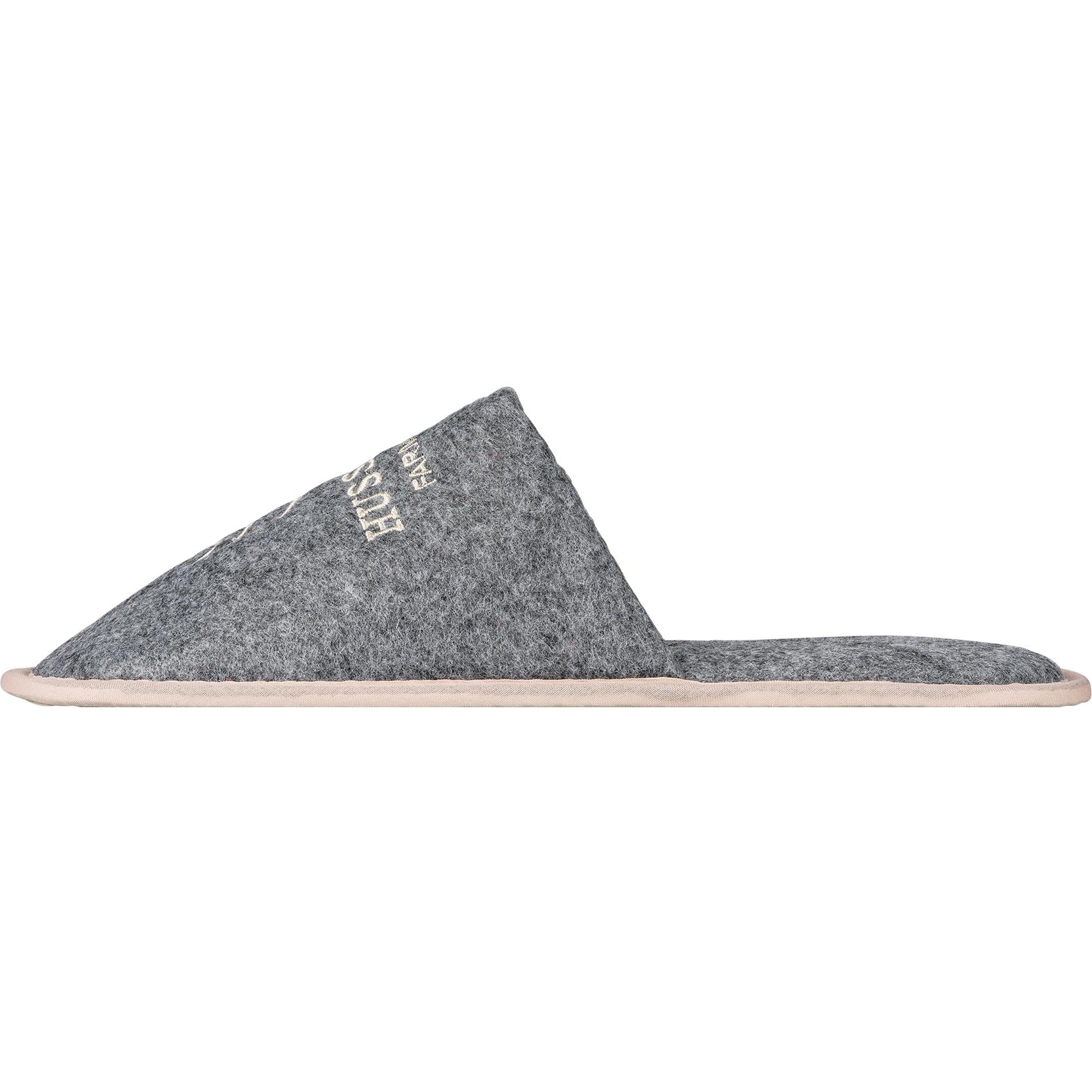 Hotelslipper - Filz / Loden