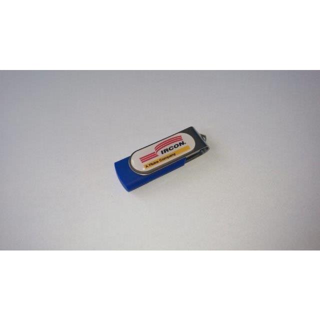 USB-Stick C05 Doming USB 2.0 Flash Disk  64 GB Blau