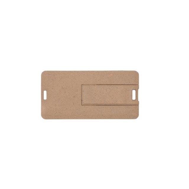 USB-Stick Mini Credit Card 6 eco USB 2.0 COB   8 ungefärbt