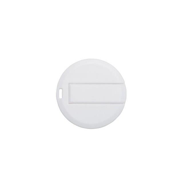 USB-Stick Mini Credit Card 7 USB 2.0 COB   4 GB Weiß