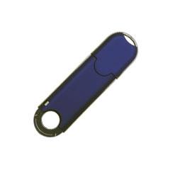 USB-Stick C21 gummiert USB 2.0 Flash Disk   4 GB Blau