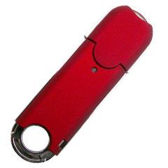 USB-Stick C21 gummiert USB 2.0 Flash Disk   8 GB Rot