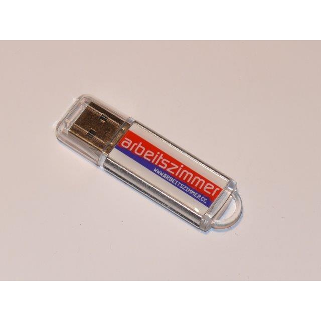 USB-Stick F47 Doming USB 3.0 Flash Disk  16 GB Silber