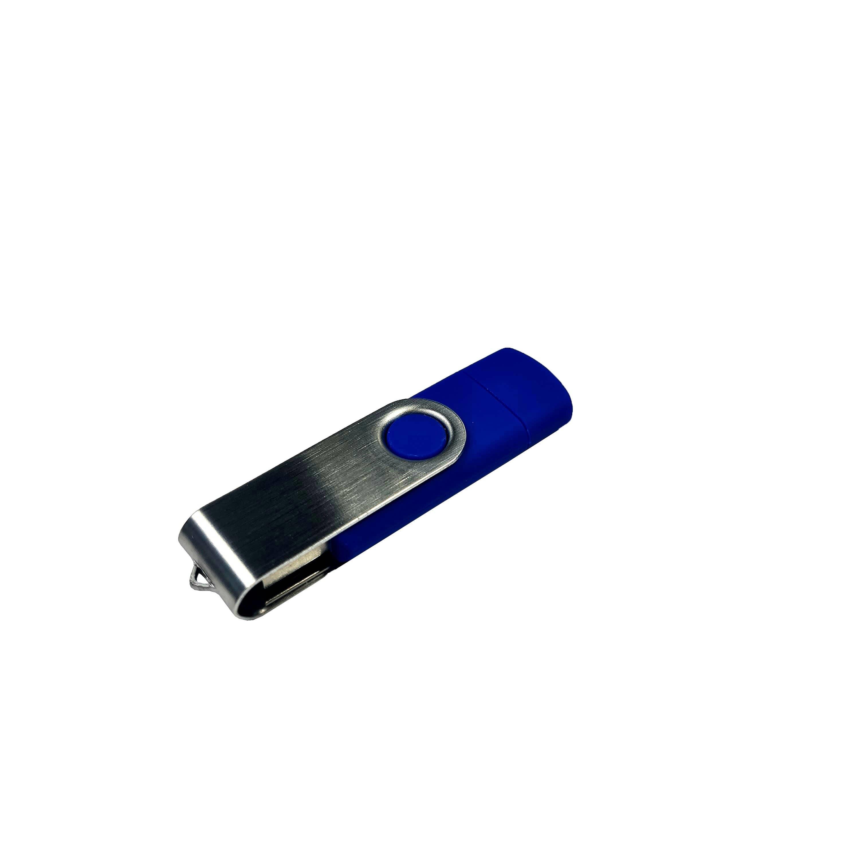 USB-Stick OTG C05 4 in 1 USB 3.0 Flash Disk   8 GB Blau