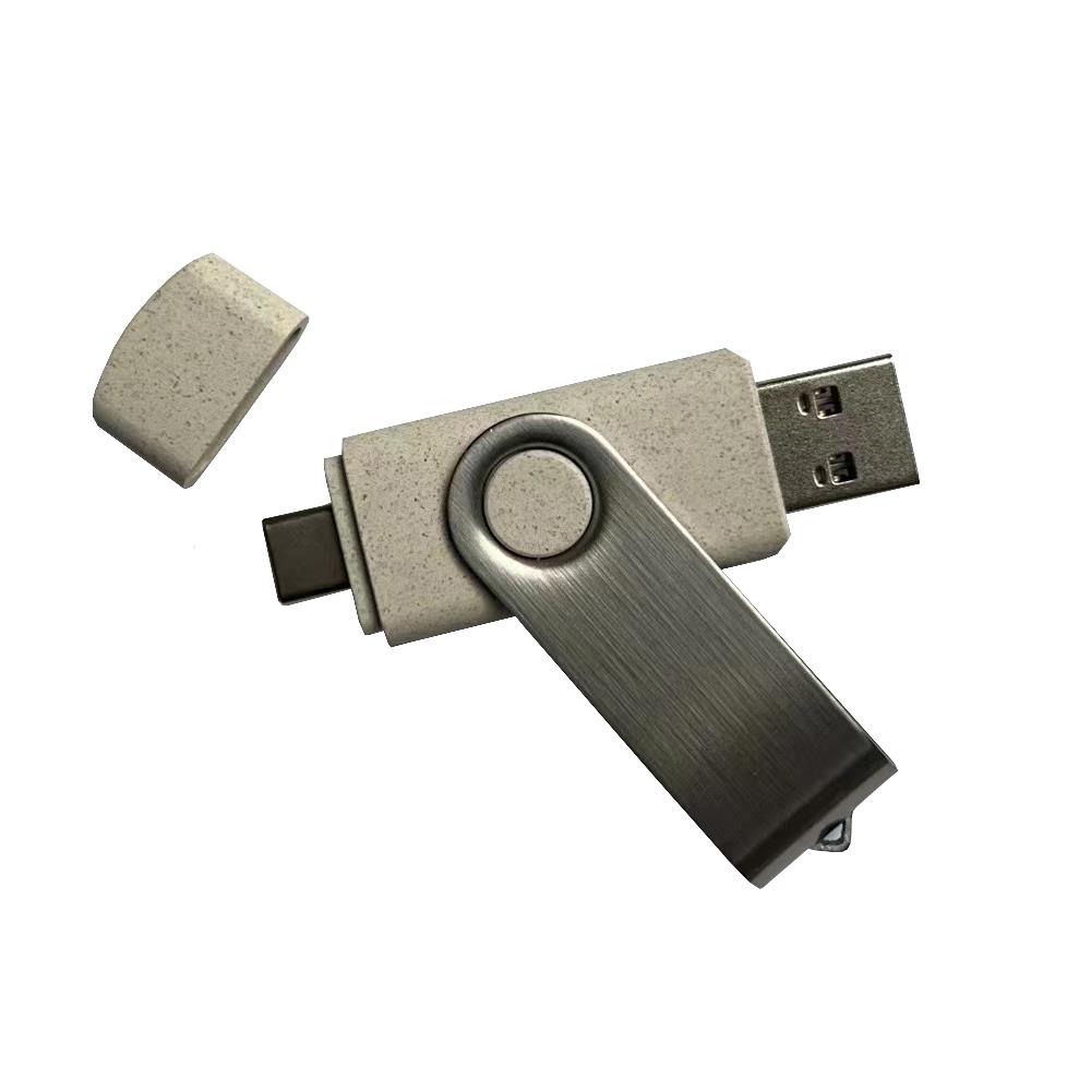 Modell C05 Weizenstroh Typ C USB 2.0 Flash Disk  32 GB Weizenstroh
