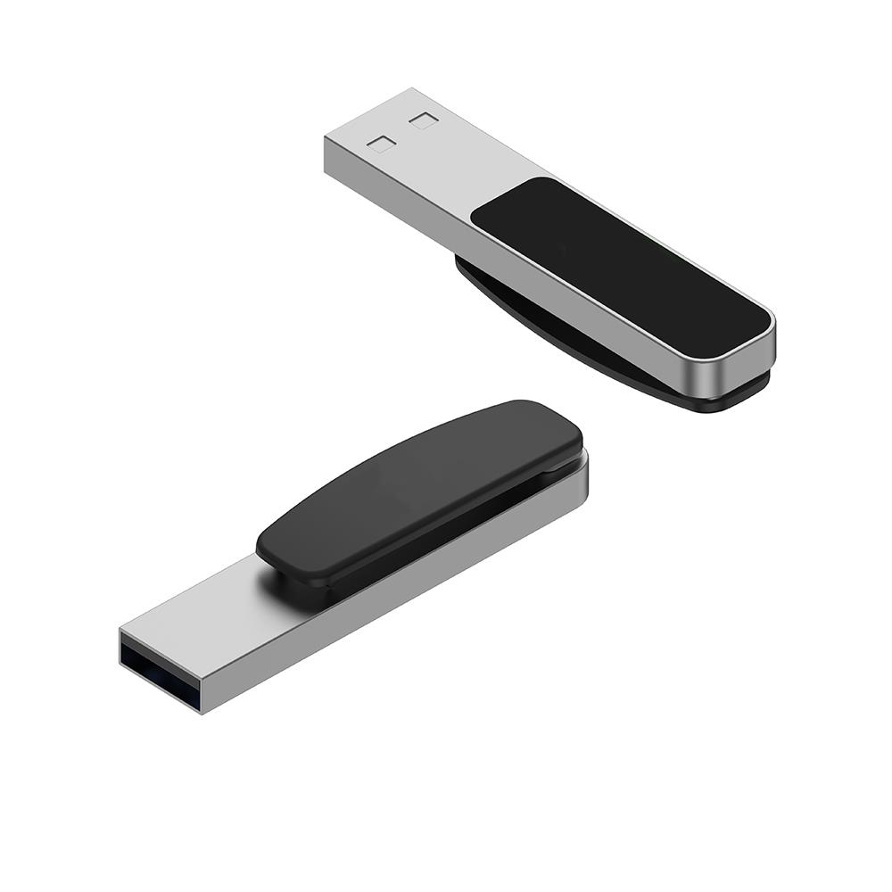 USB-Stick LED 01 USB 2.0 COB   4 GB Schwarz