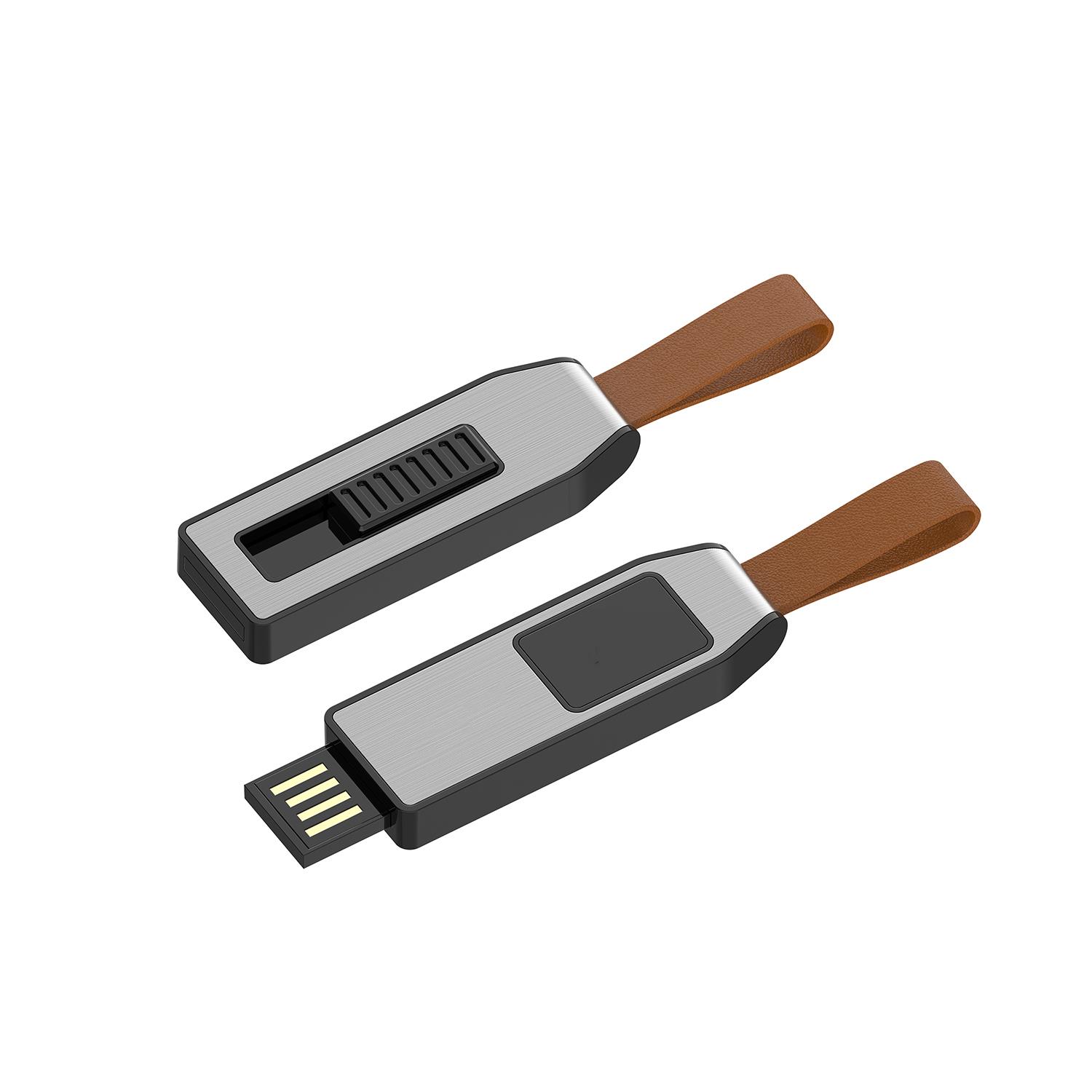 USB-Stick LED 04 USB 2.0 COB   1 GB Schwarz