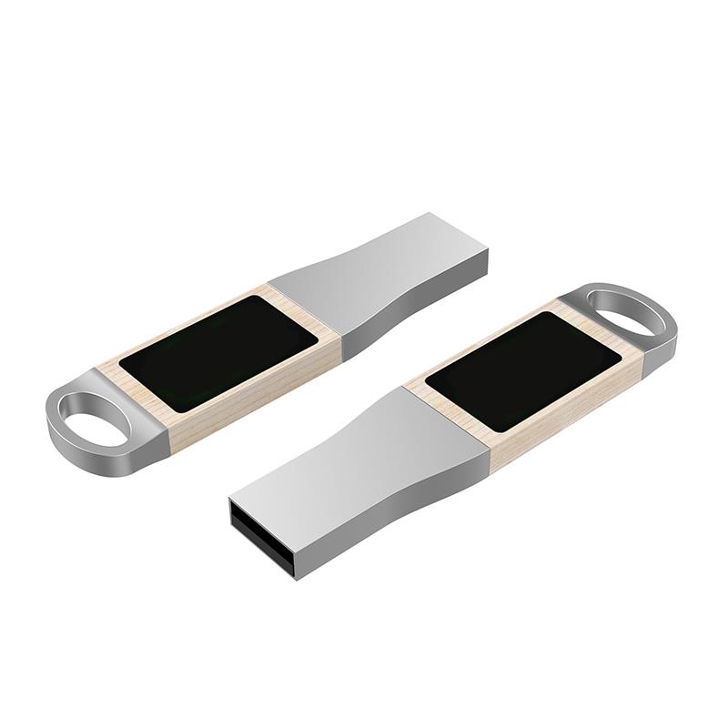 USB-Stick LED 09 USB 2.0 COB   1 GB Bambus