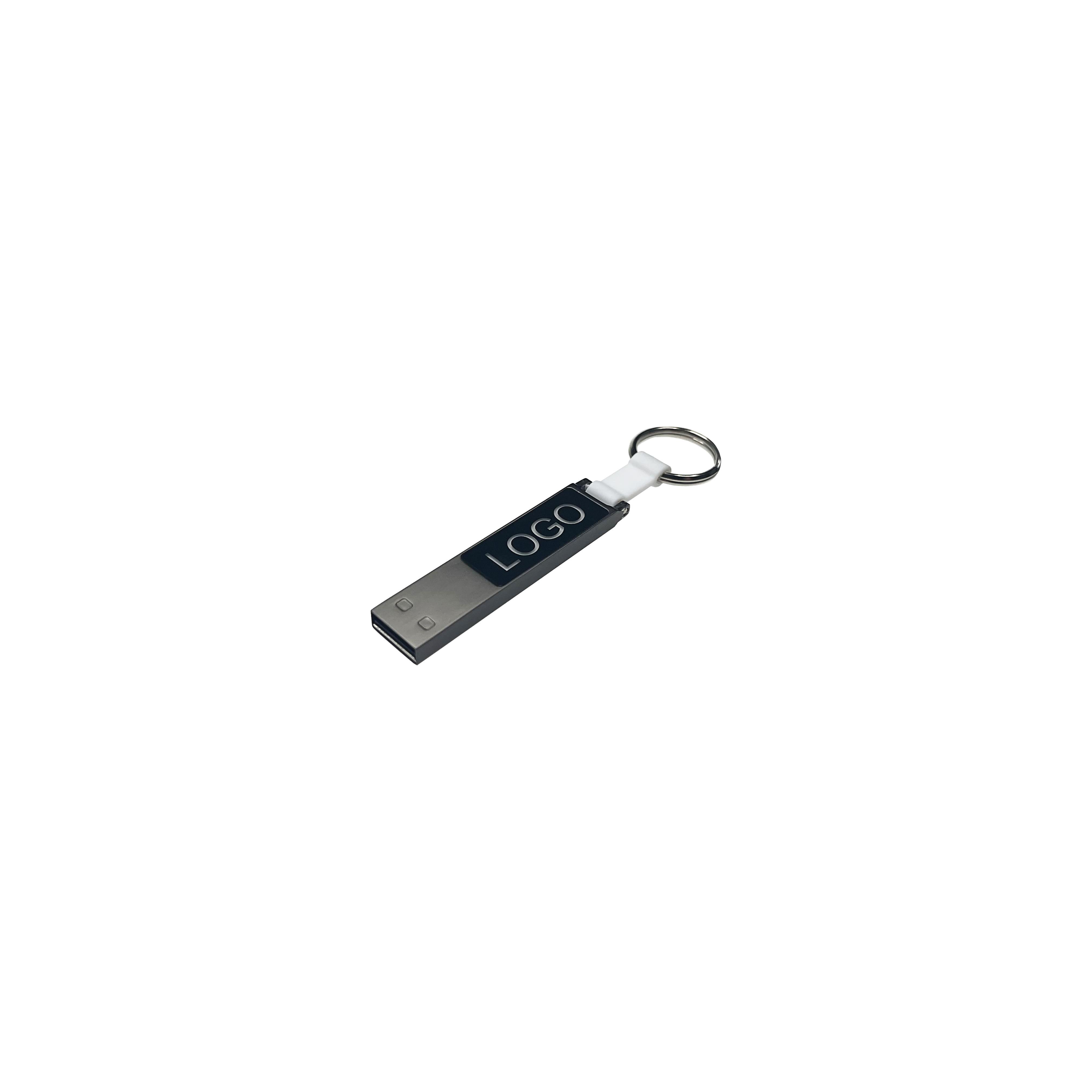 USB-Stick LED 12 USB 2.0 COB   2 GB Schwarz/Weiß
