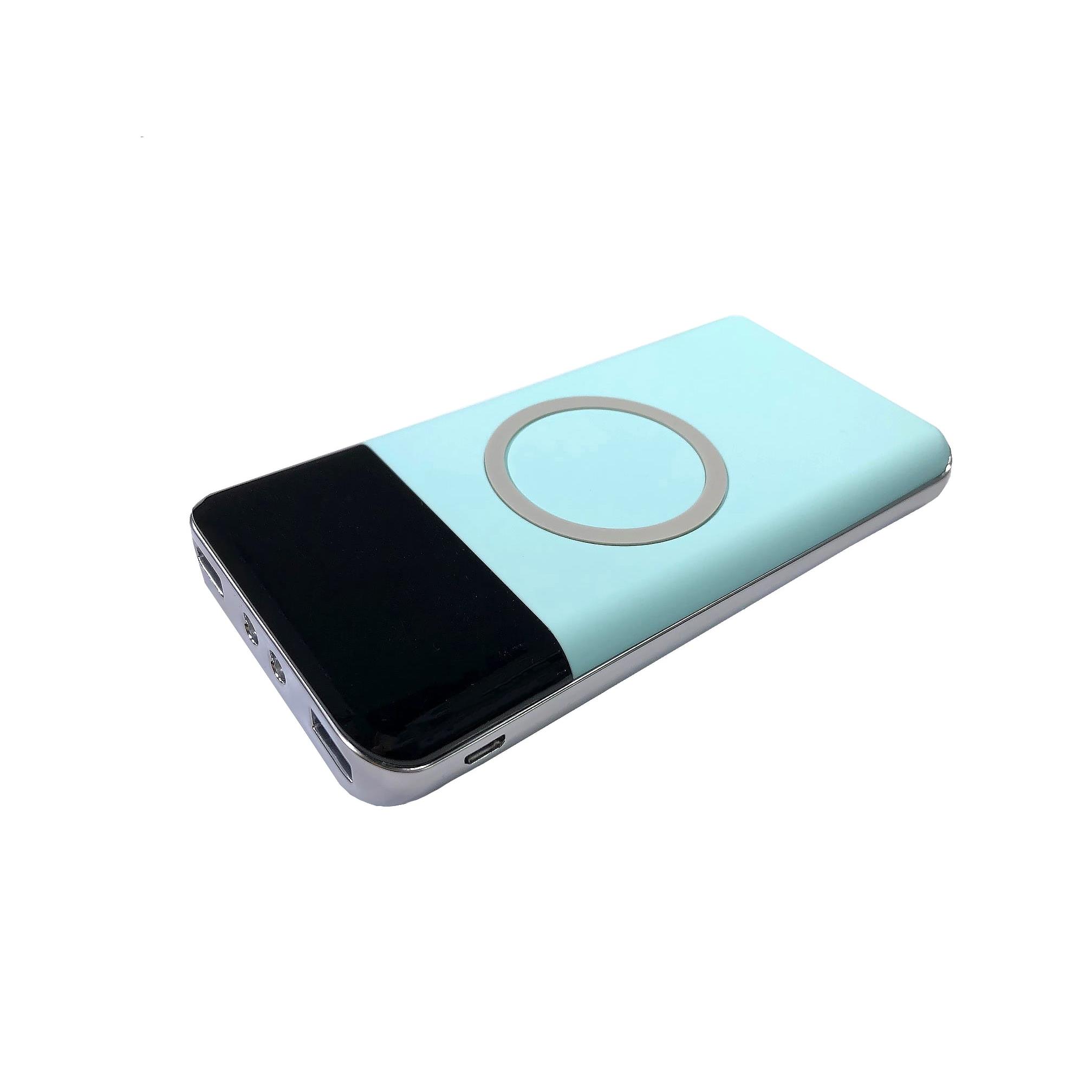 Powerbank PB-49 QI Wireless Charging 10000 mAh Schwarz