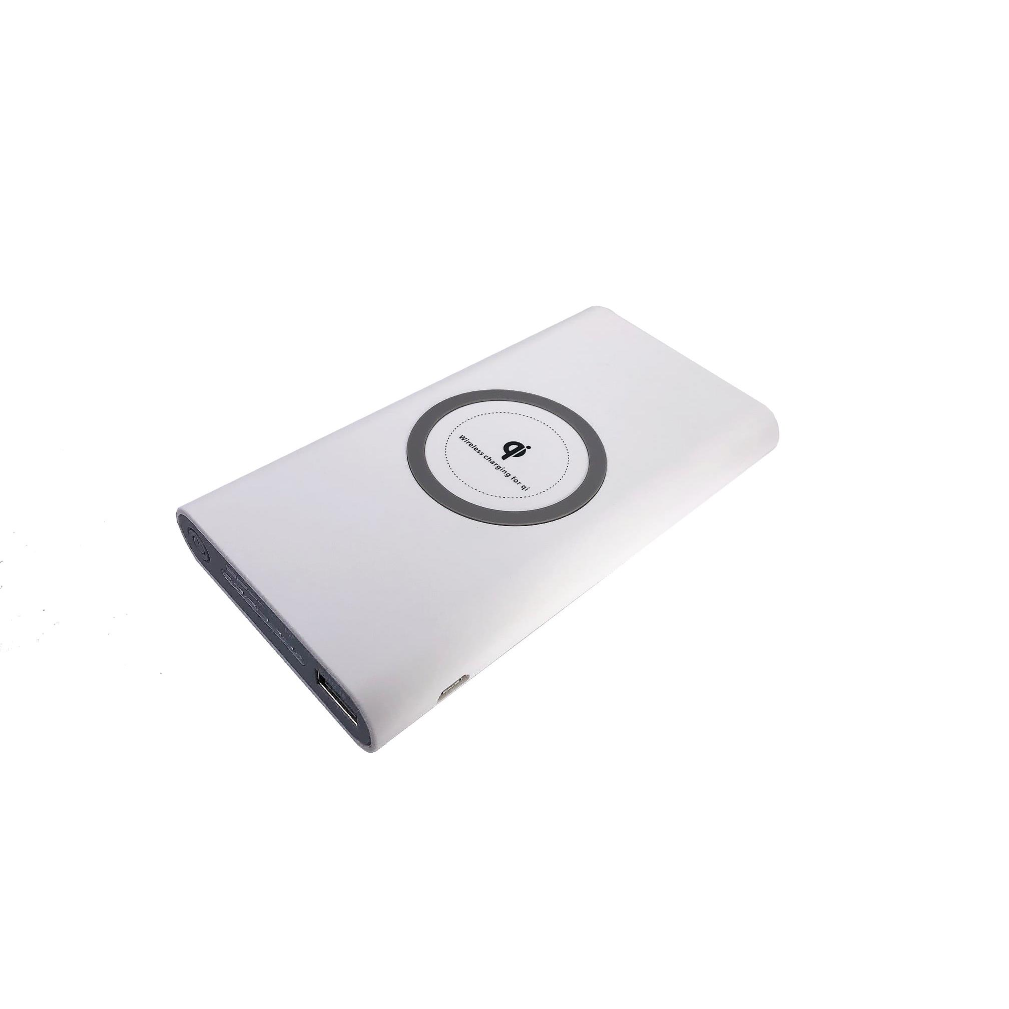 Powerbank PB-52 QI Wireless Charging 10000 mAh Weiß