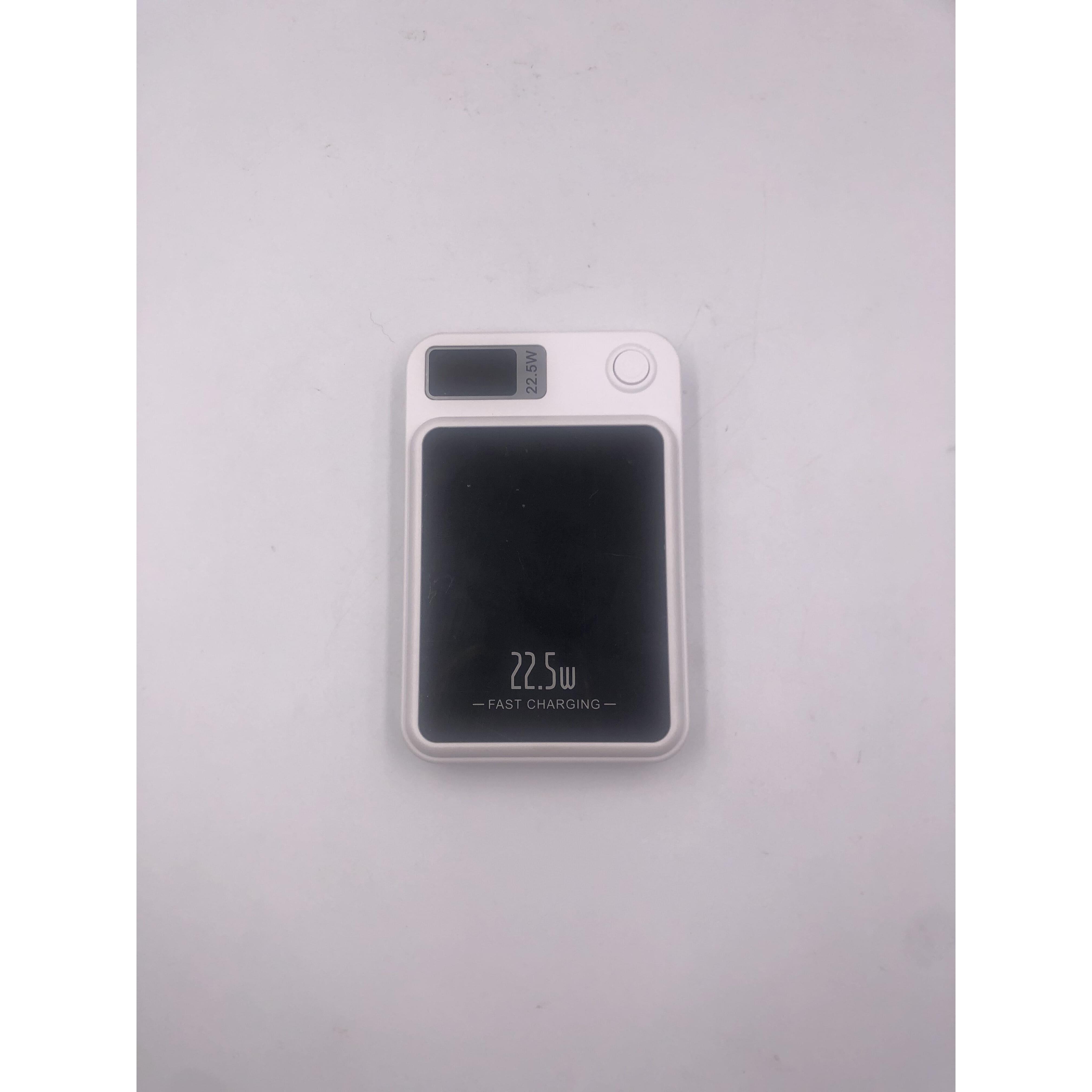 Magnetic Powerbank PB-69 QI Wireless Charging 5000 mAh Weiß