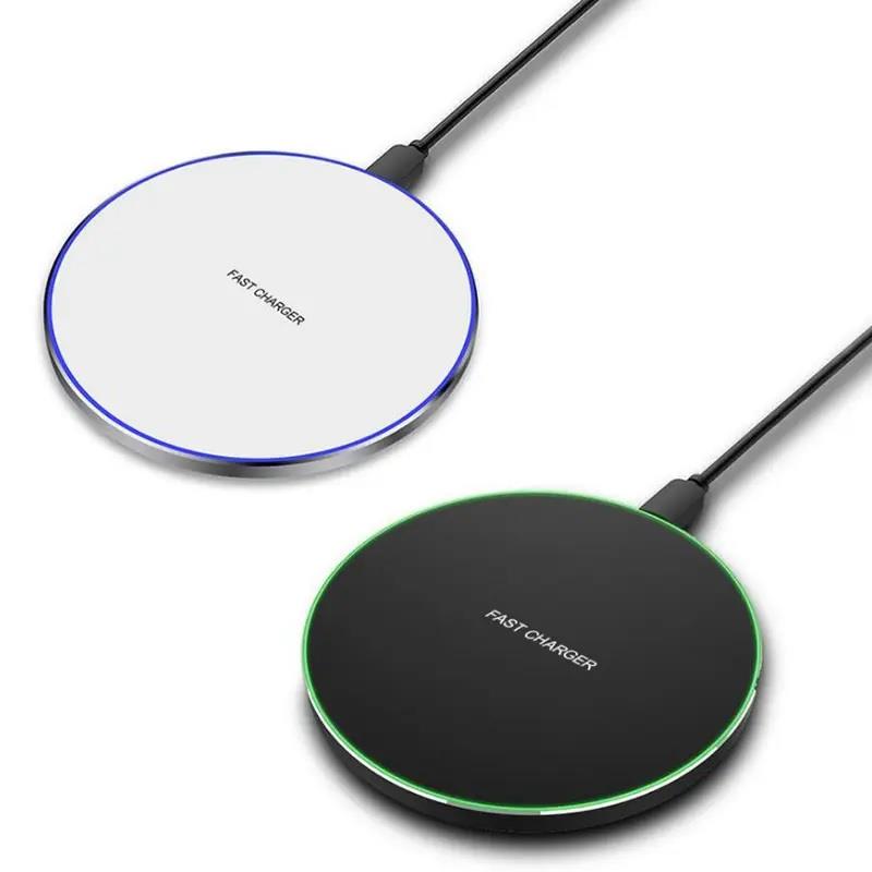 Wireless Charger LED-Ring 15W Weiß