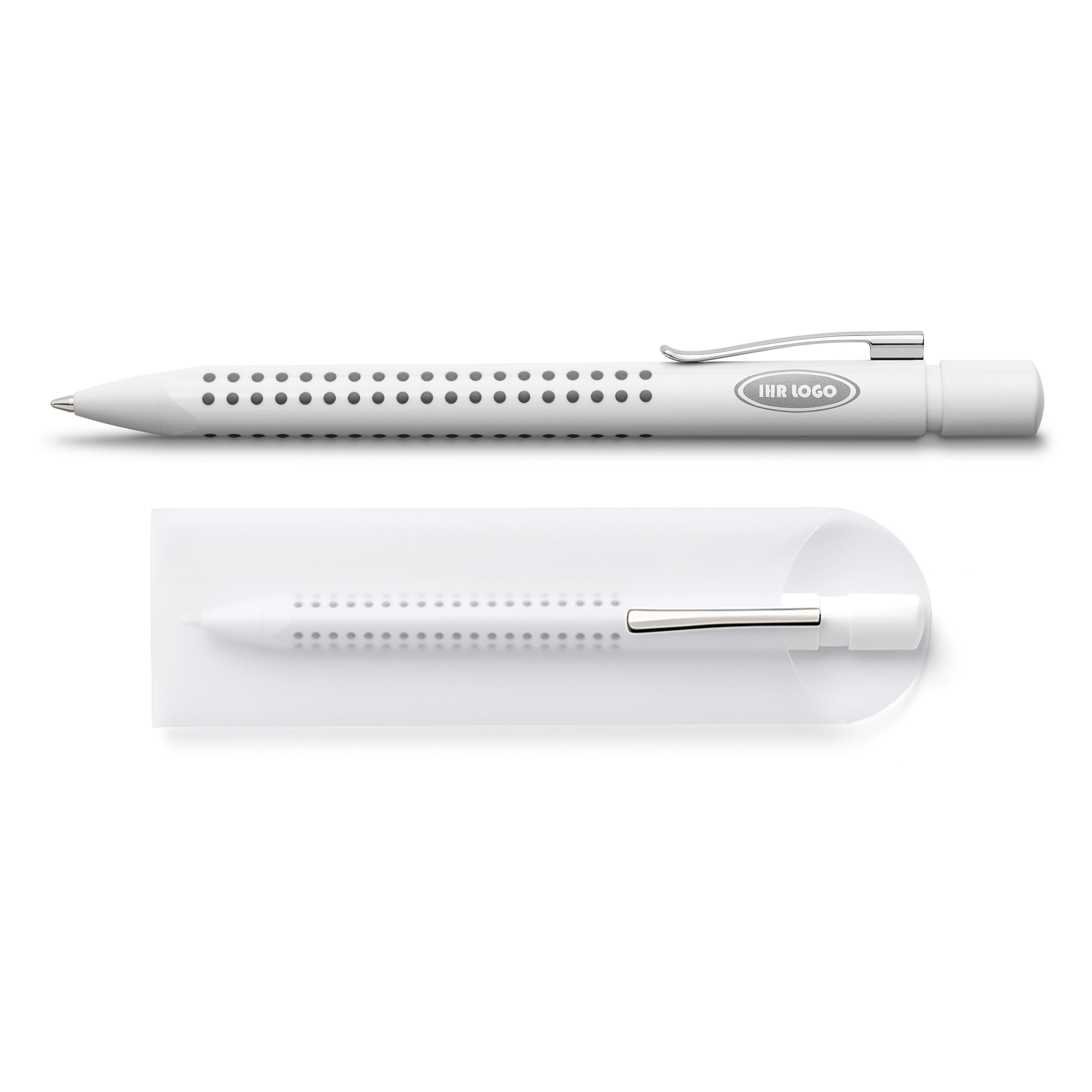 Grip 2010 Kugelschreiber Weiss Faber-Castell
