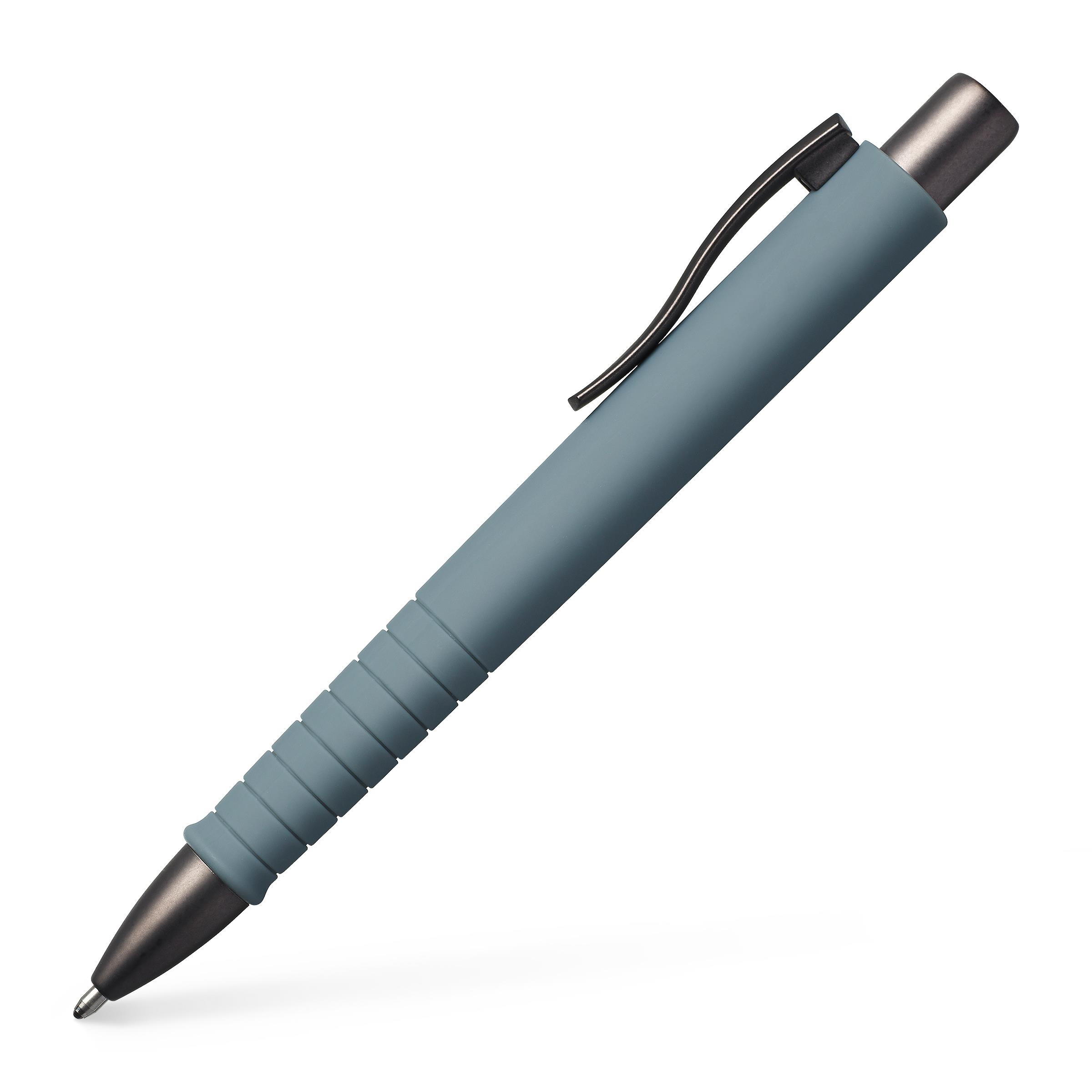 Kugelschreiber Poly Ball Urban Stone Grey Faber-Castell