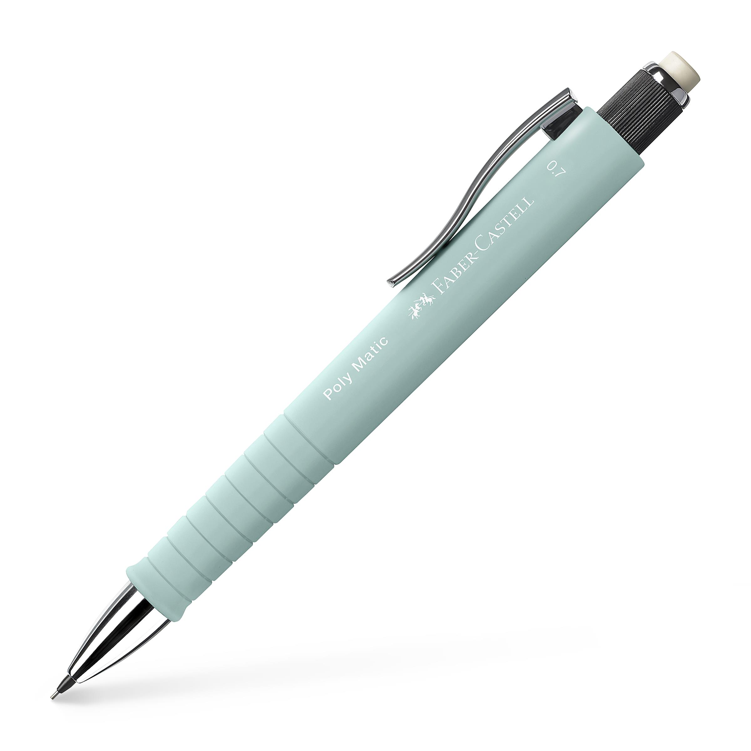 Druckbleistift Poly Matic 0.7 Caribic Blue Faber-Castell
