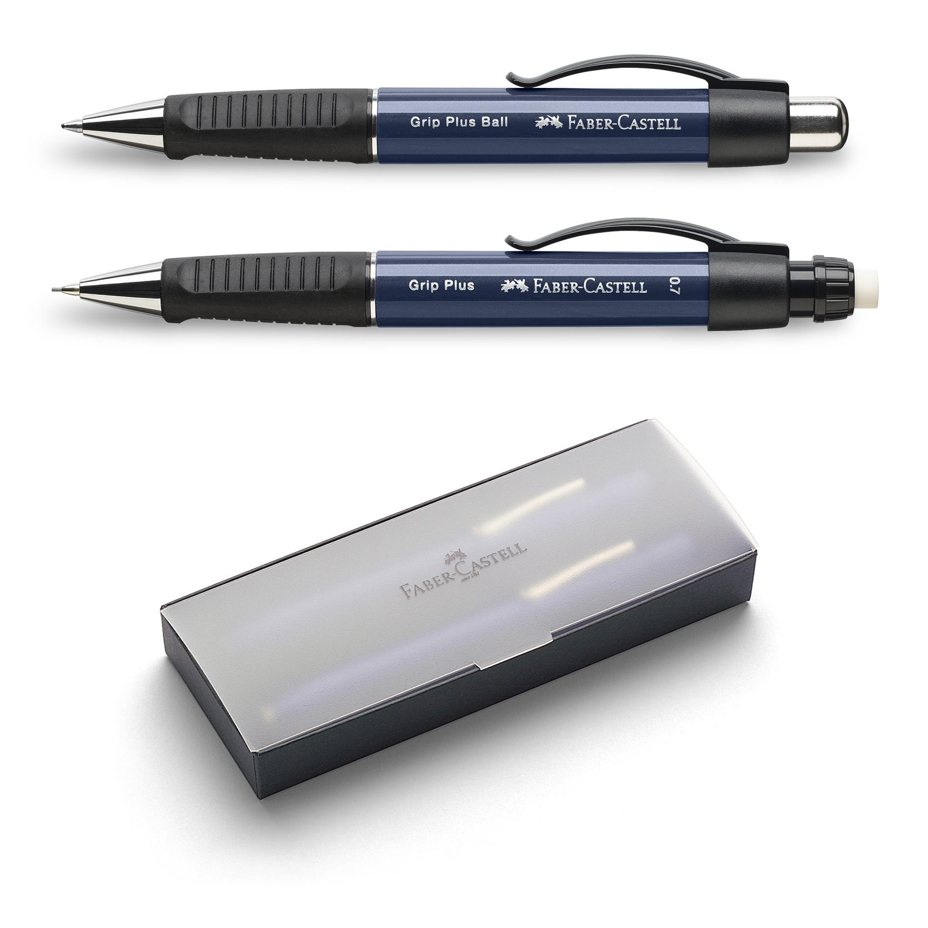 Grip Plus Set Navy Blue Faber-Castell
