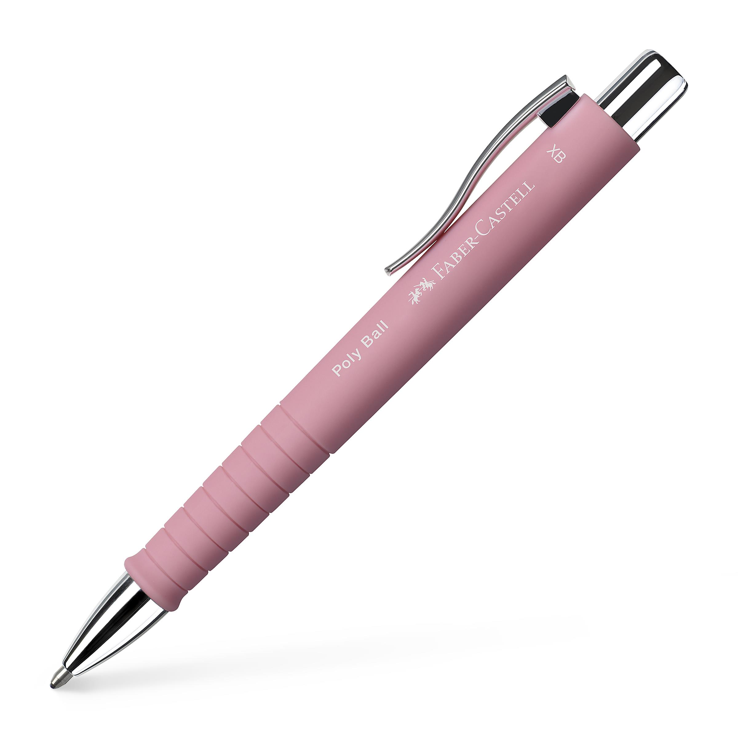 Kugelschreiber Poly Ball XB Rosé Faber-Castell