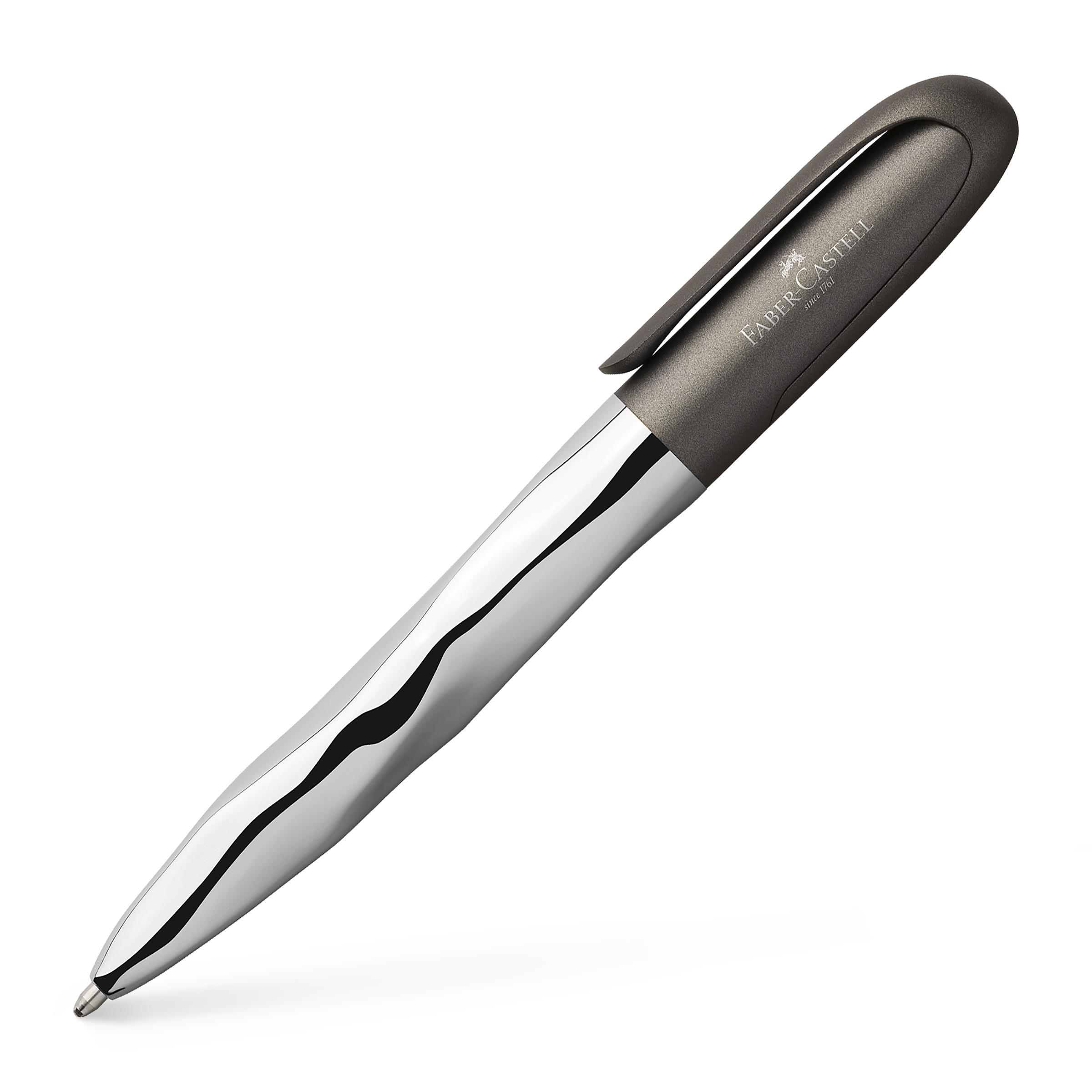 n´ice pen Metallic Kugelschreiber Grau Faber-Castell