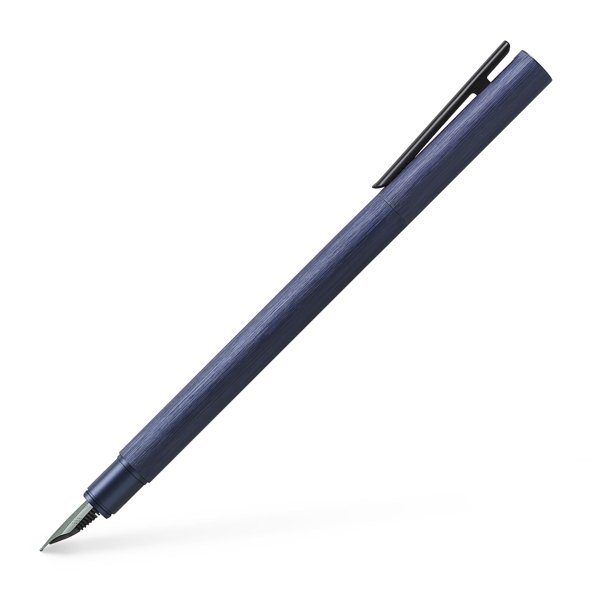 Neo Slim Aluminium Dunkelblau Fuellfederhalter Faber-Castell