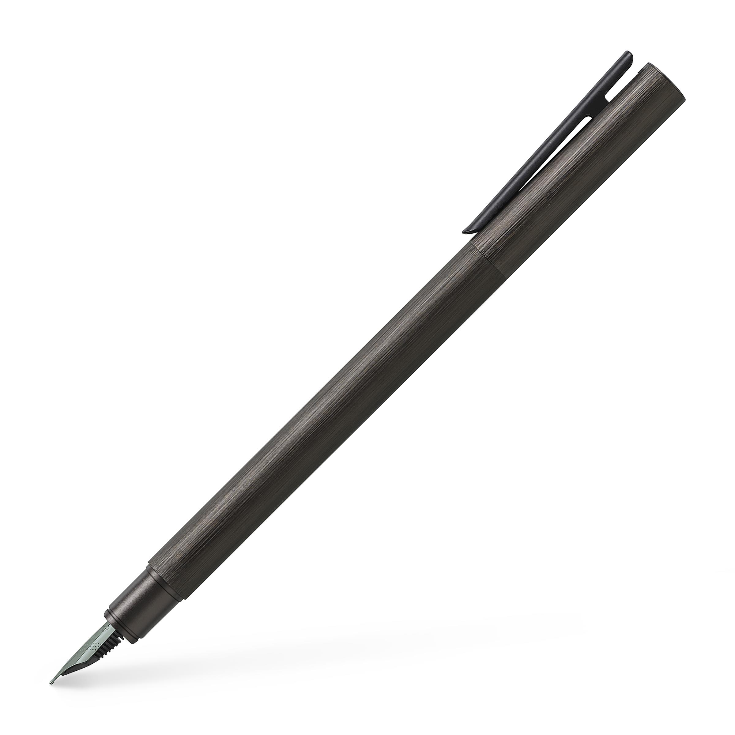 Neo Slim Aluminium Gunmetal Fuellfederhalter Faber-Castell
