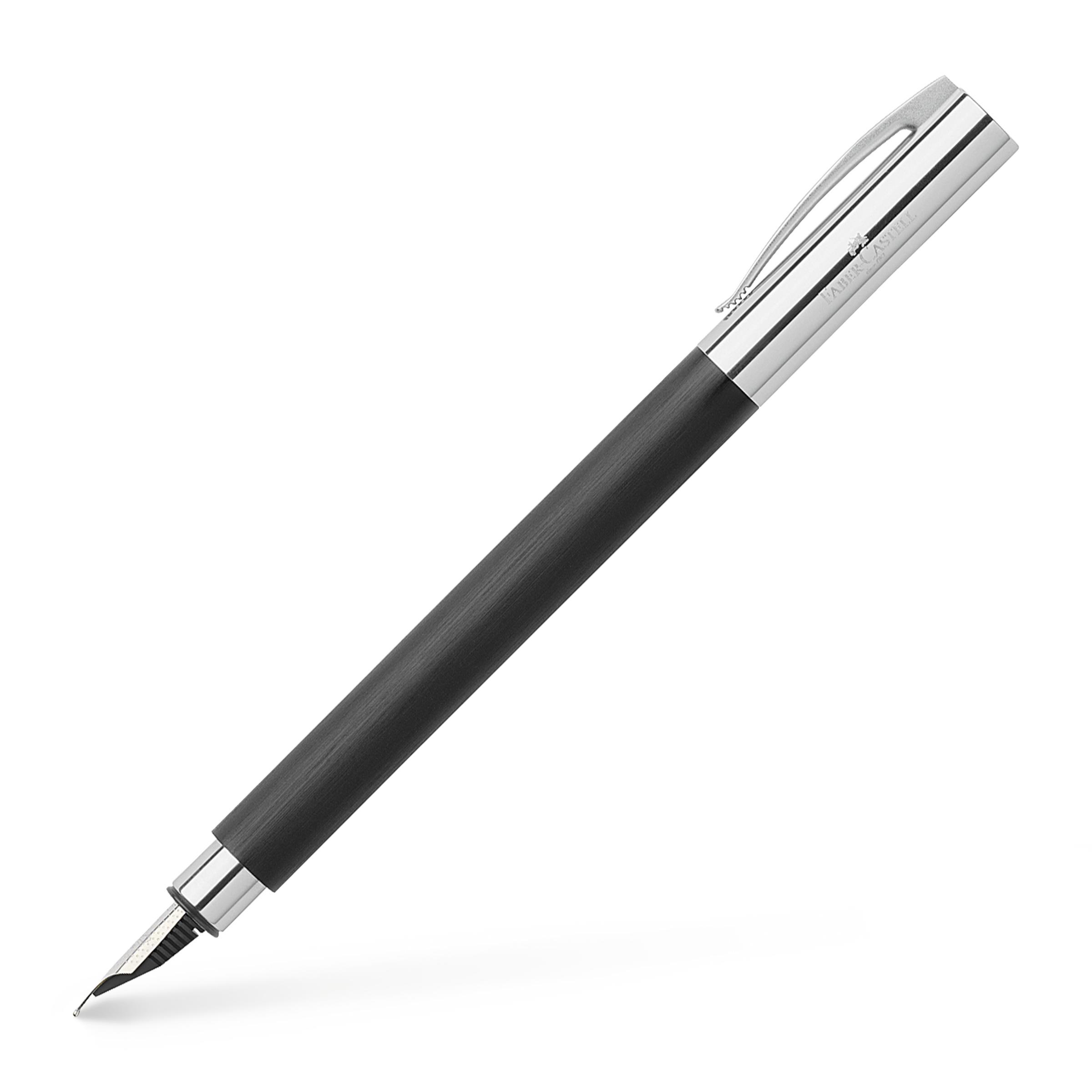Ambition Edelharz Schwarz Fuellfederhalter Faber-Castell