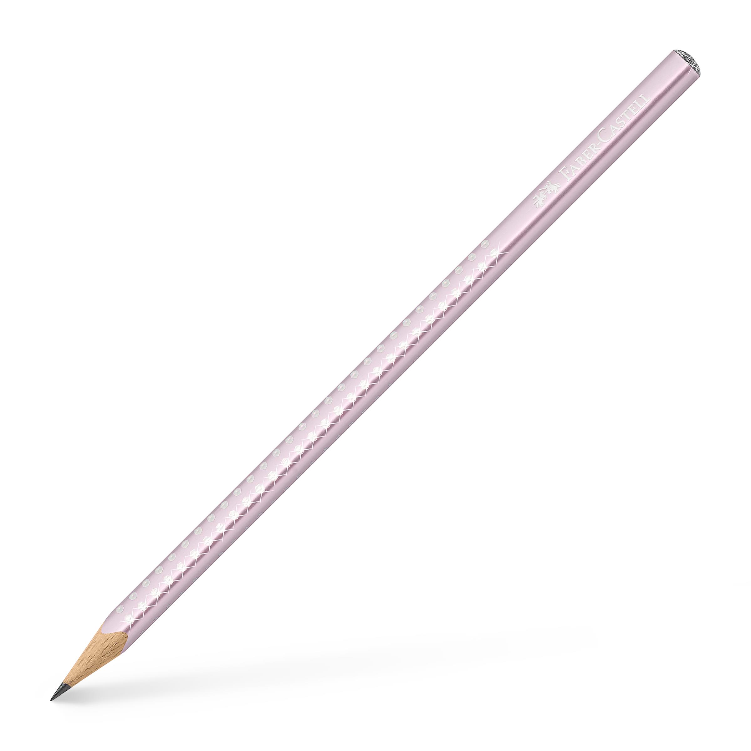 Bleistift Sparkle rose metallic Faber-Castell