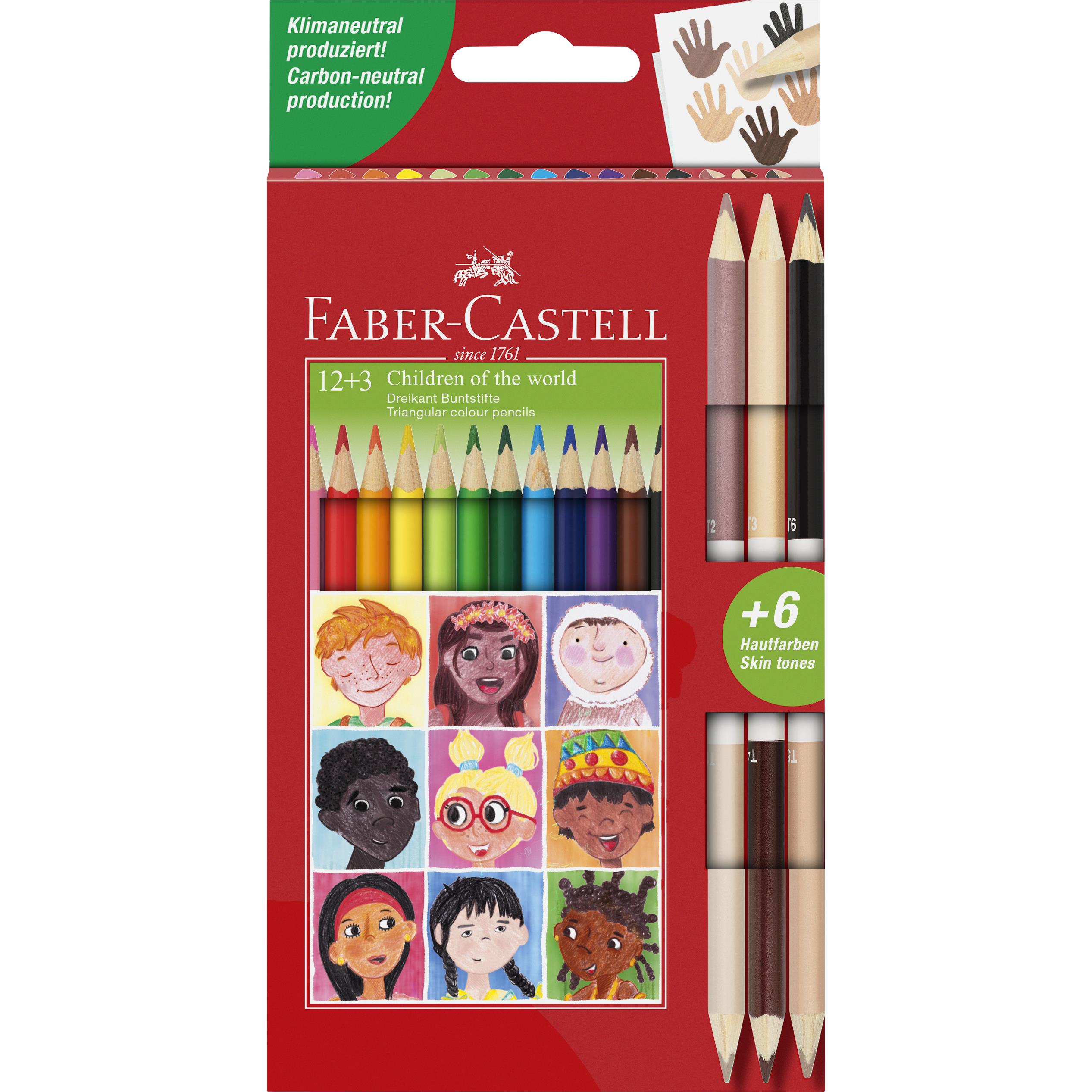Children of the World 12 + 3 Faber-Castell