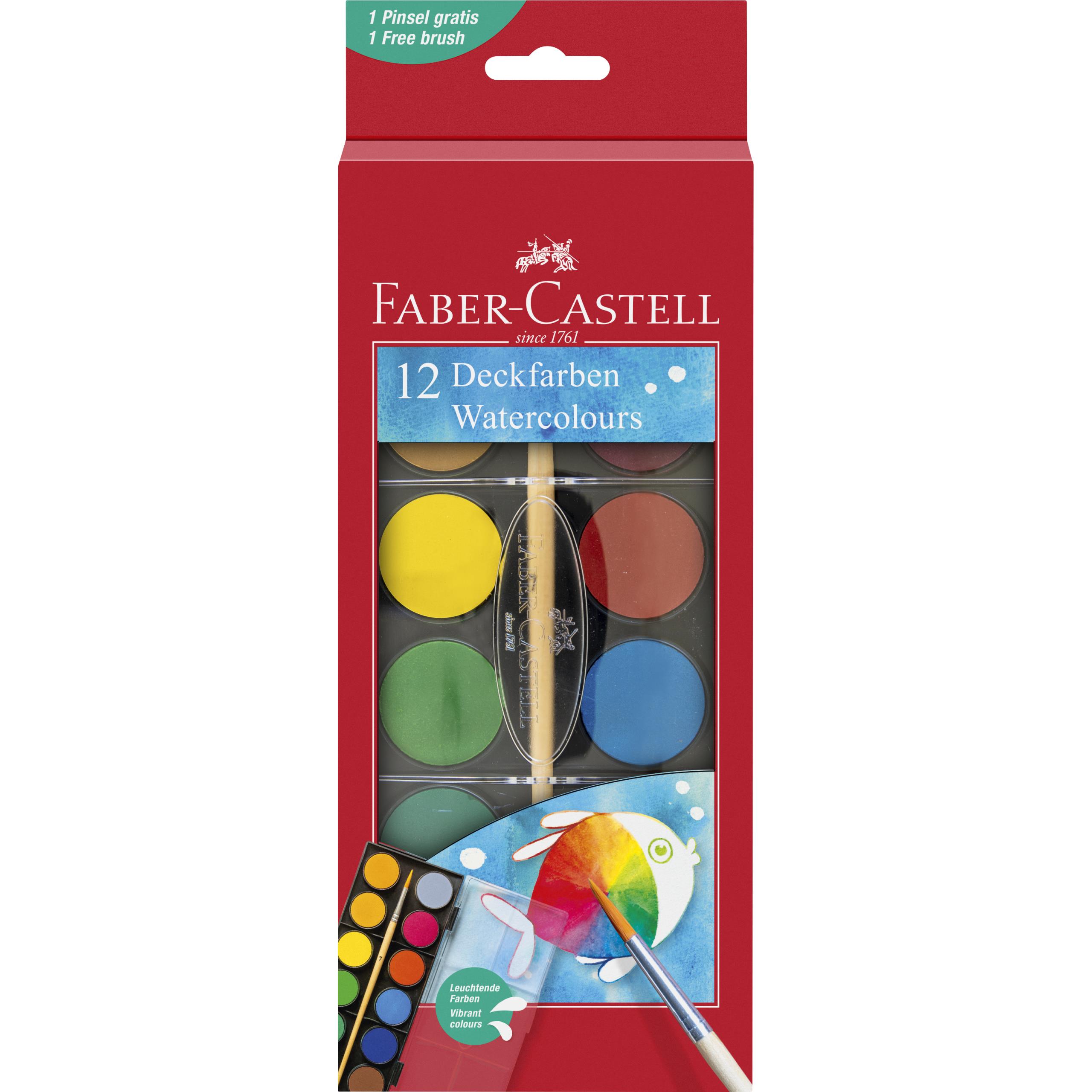 Deckfarbkasten Faber-Castell