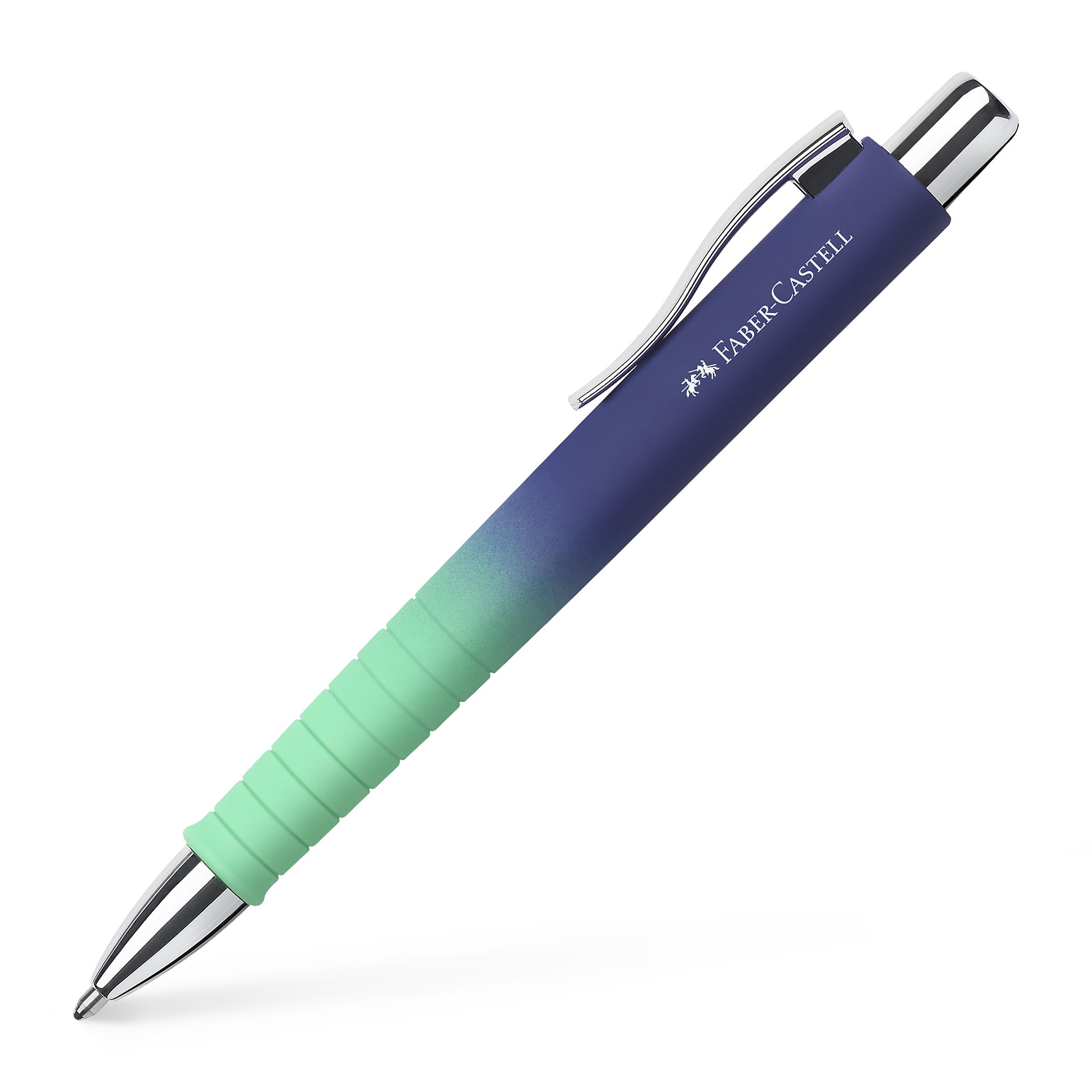 Kugelschreiber Poly Ball Urban Buzzering Blue Faber-Castell