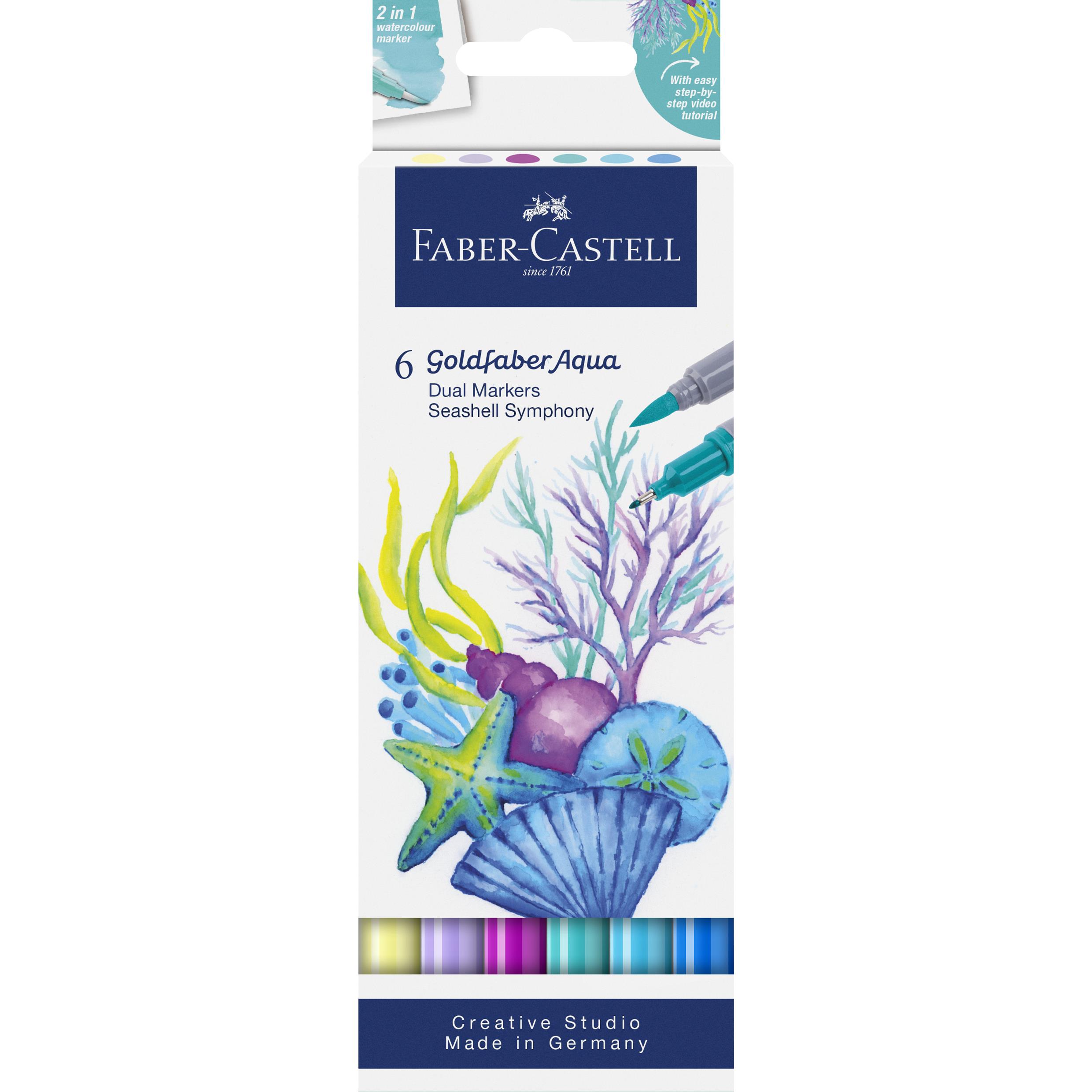 Goldfaber Aqua Dual Marker Seashells Faber-Castell