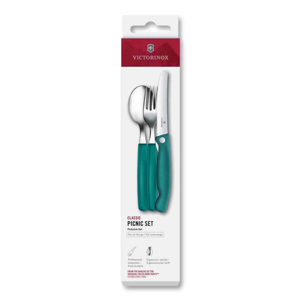 Classic, Picknick Set, 3tlg, grün