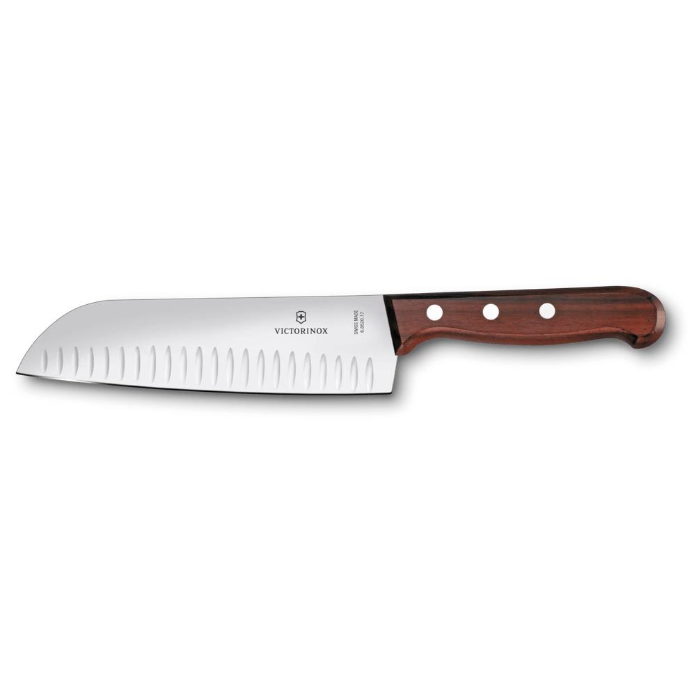 Wood, Santokumesser, 17cm, gerade, Kullen, mod. Ahorn, G