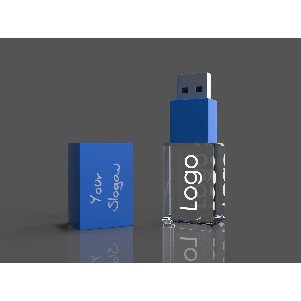 USB CRYSTAL 3D colour (16GB) 3.0