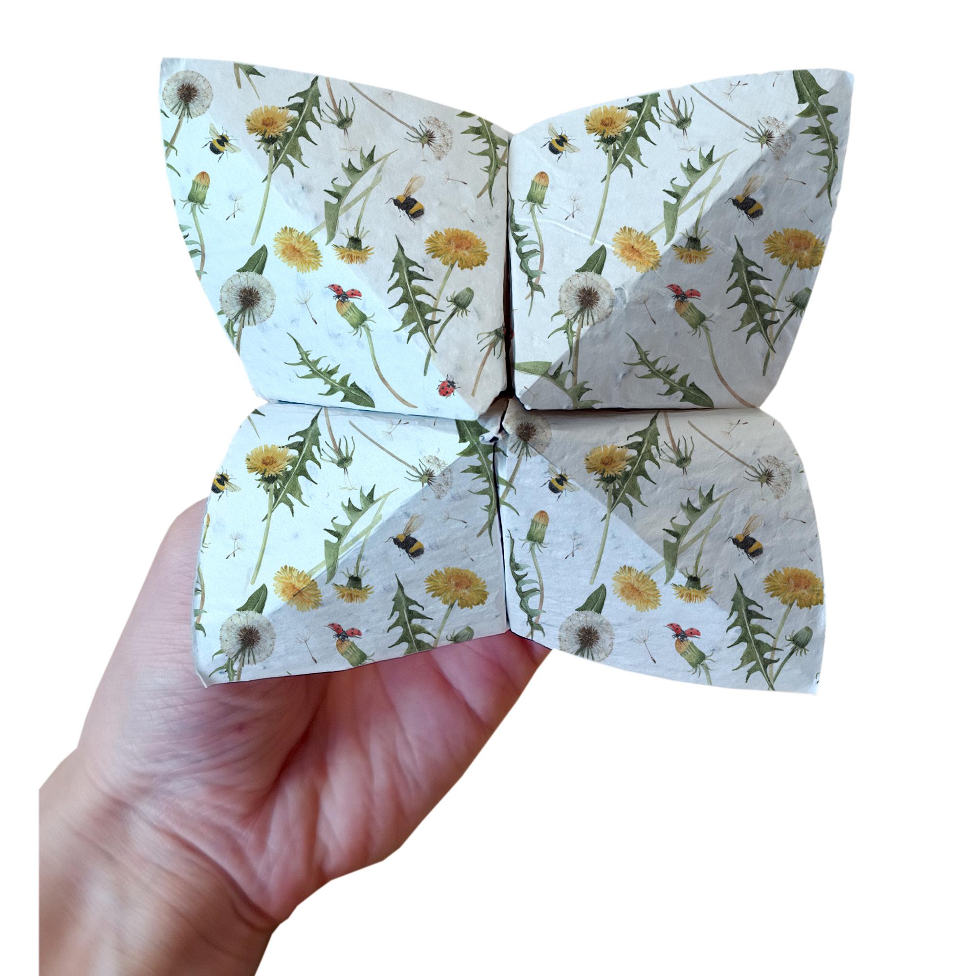 Samenpapier Fingerspiel