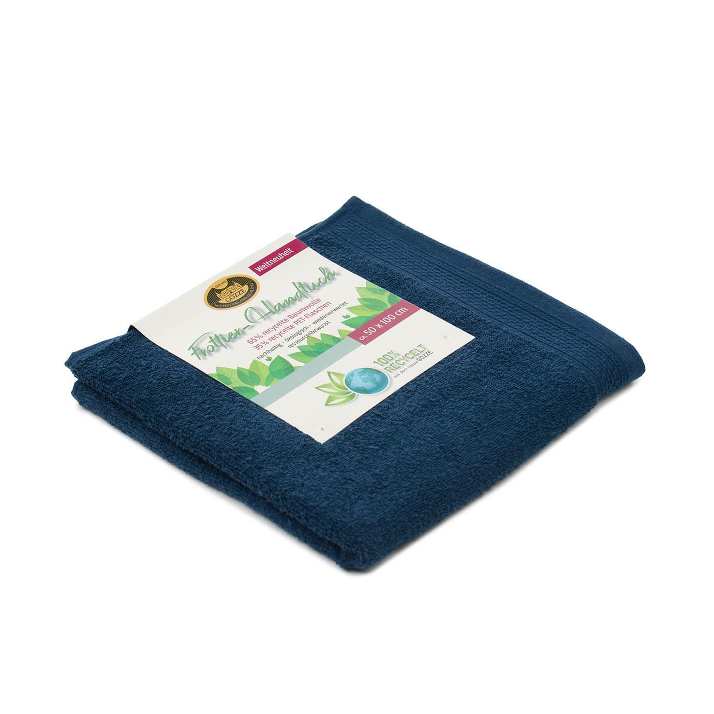 Frottierserie aus recycelten Materialien