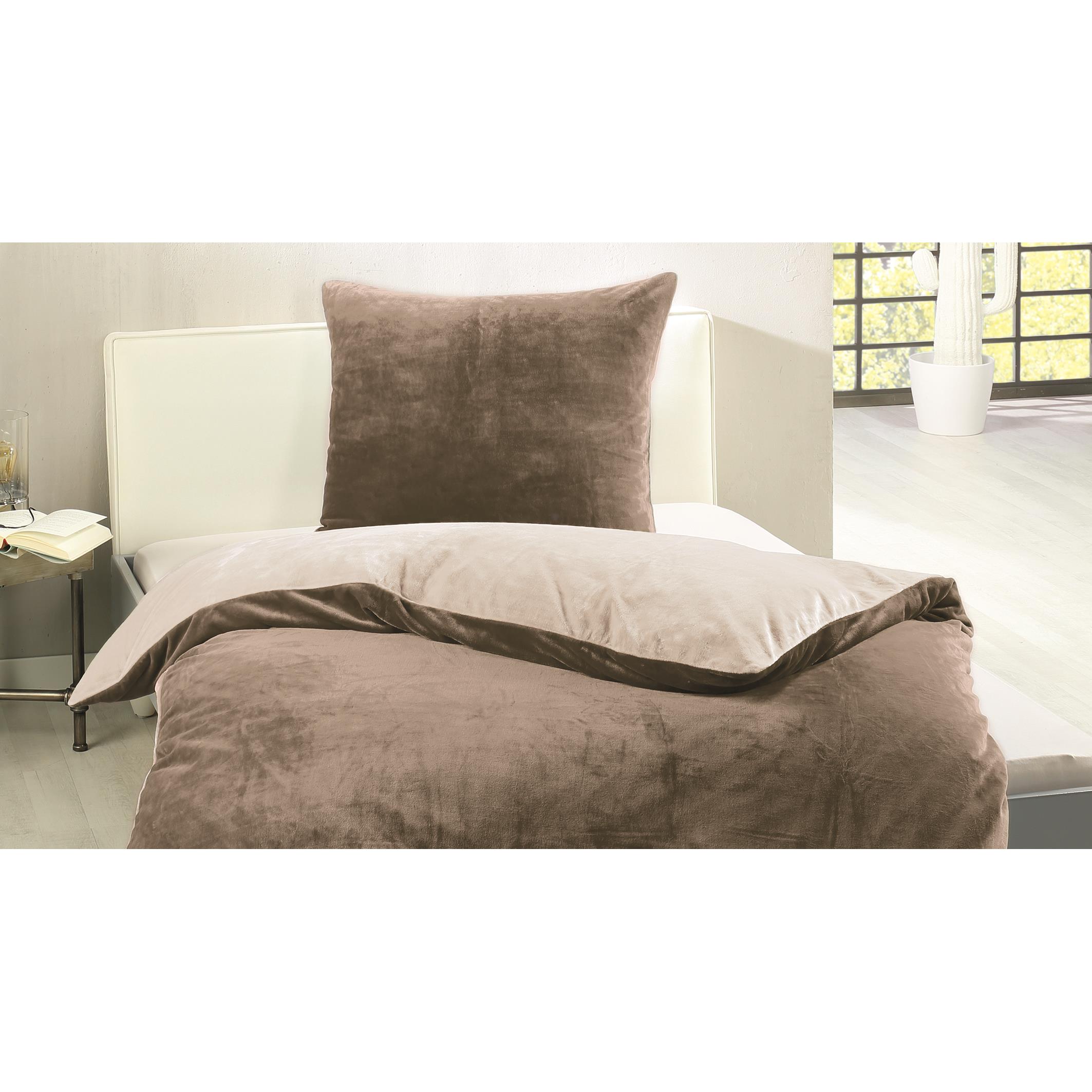 taupe/wollweiß
