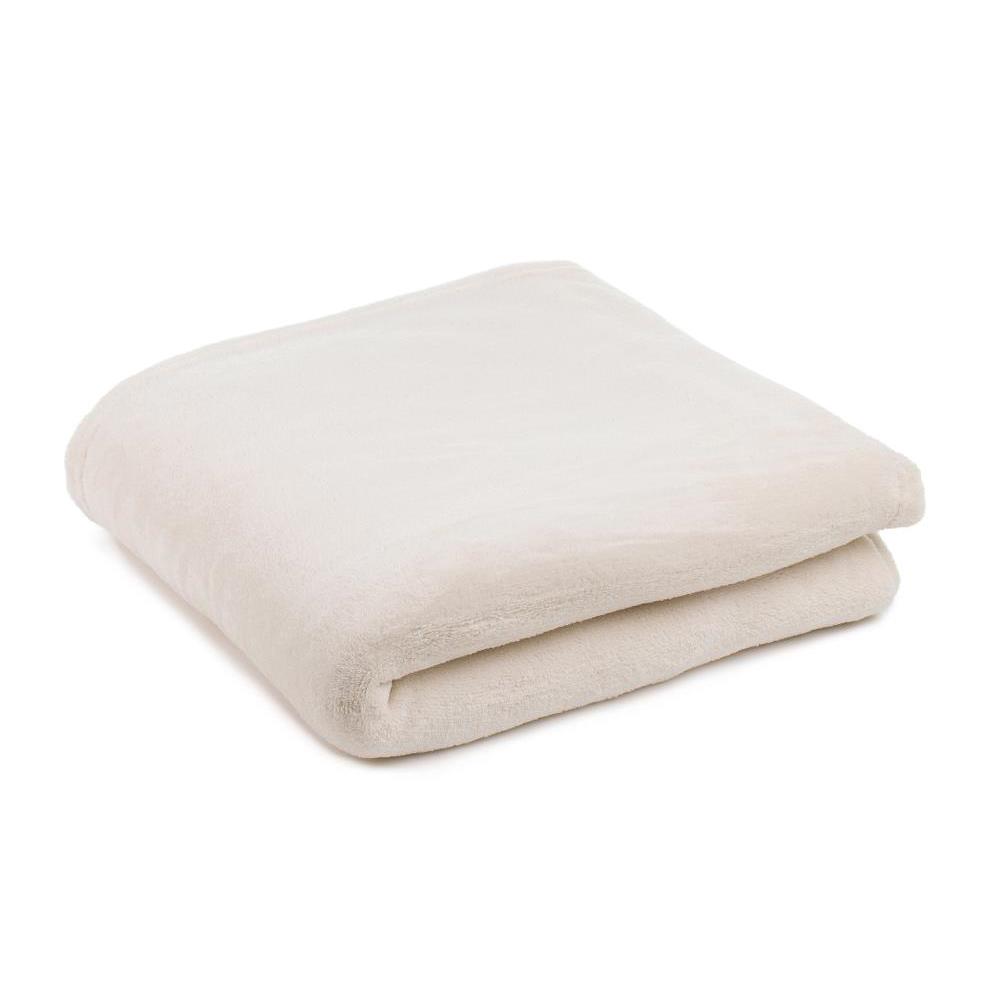 Kuscheldecke uni