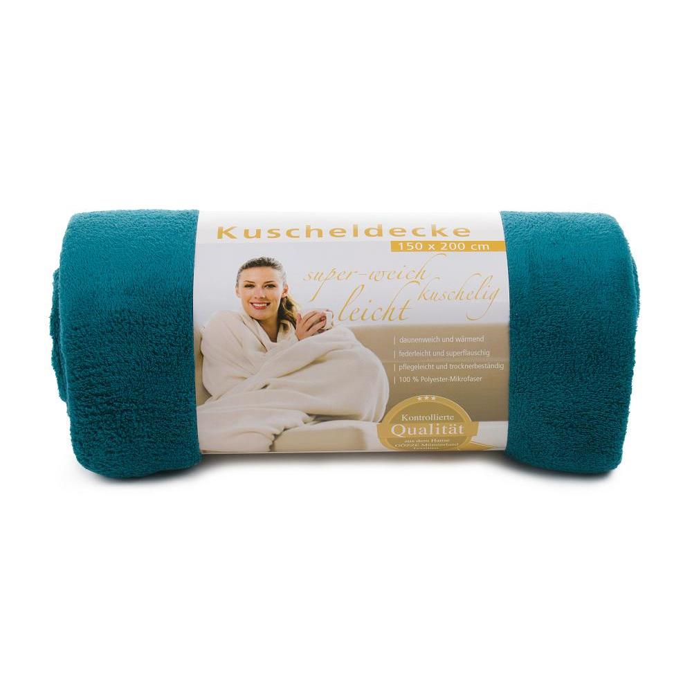 Kuscheldecke uni