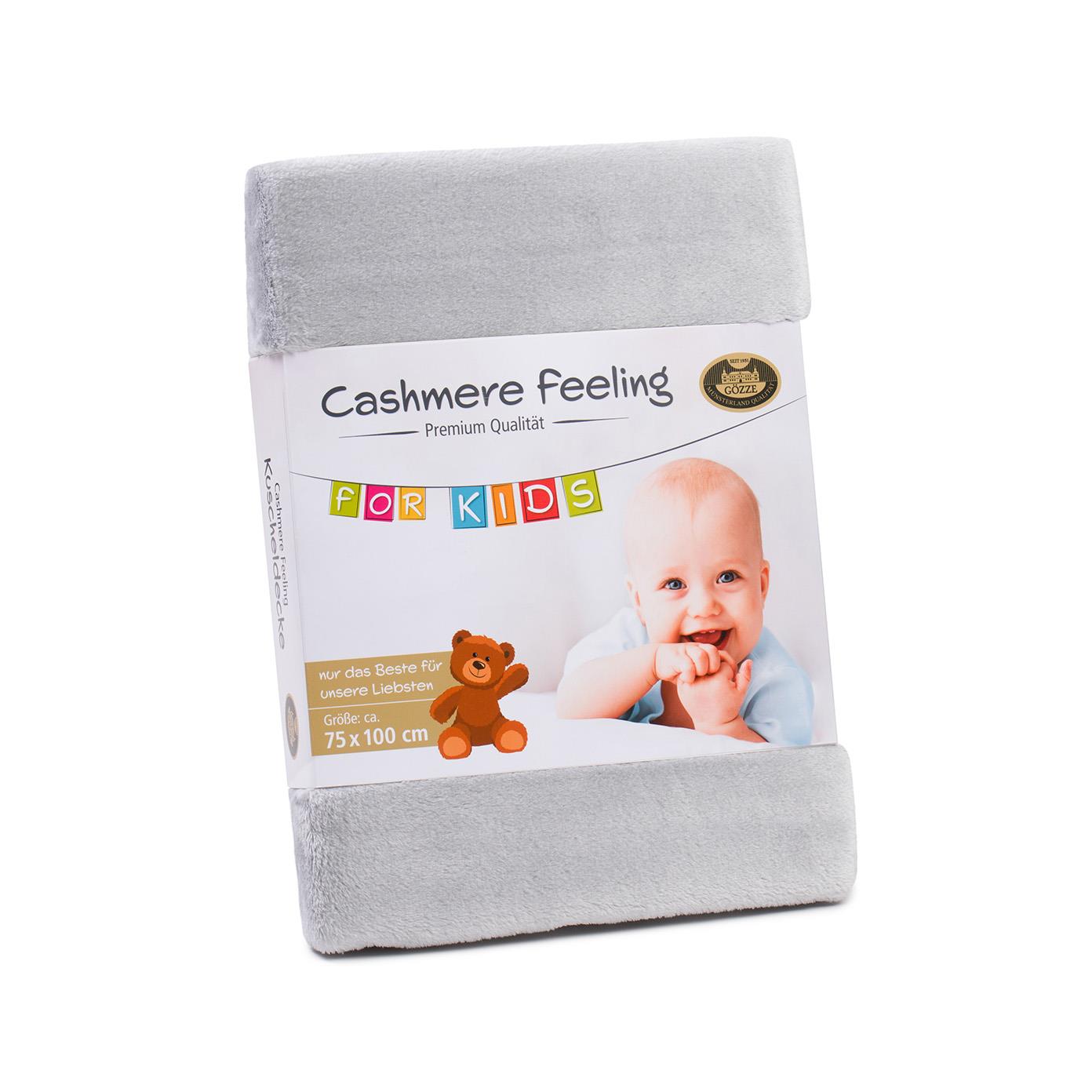 Premium Cashmere Feeling Decke für Kinder