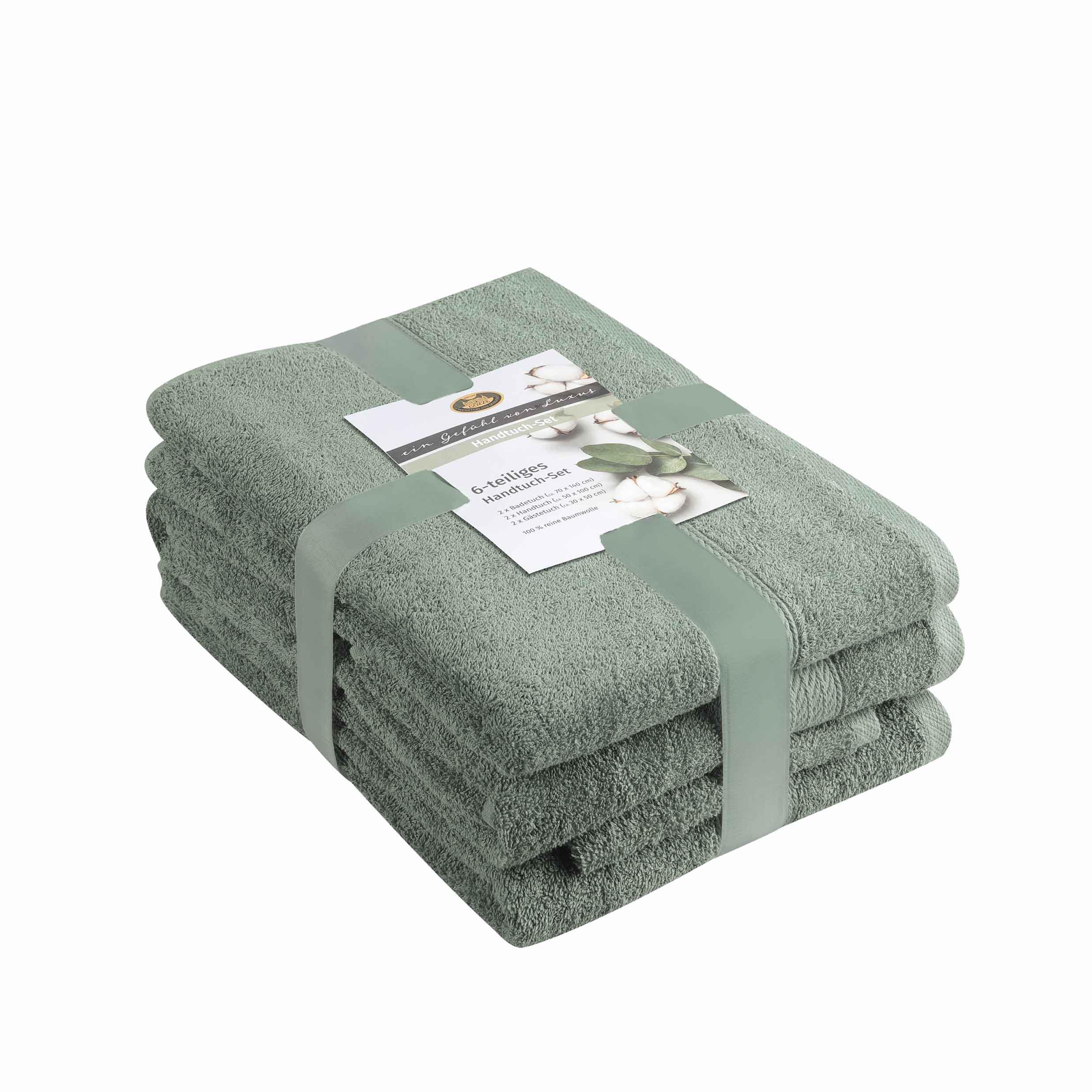 6 teiliges Frottierset Lucia