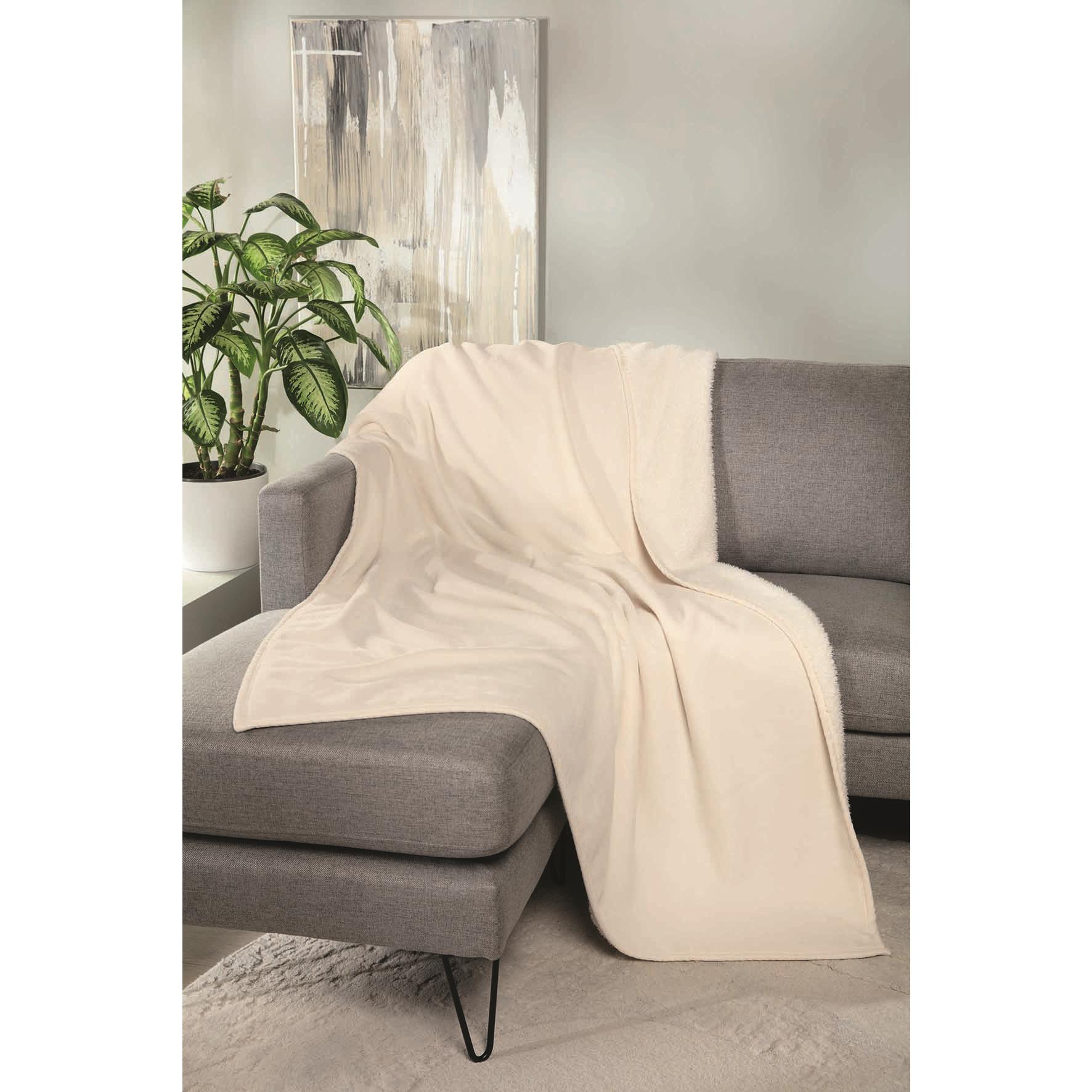 PAULA, Chenille Wohndecke