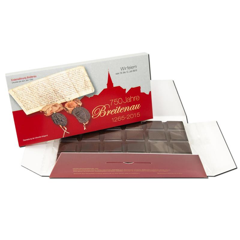 Schokotafel-Umschlag
