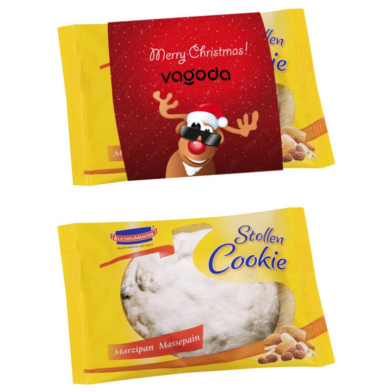 Stollen-Cookie mit Banderole