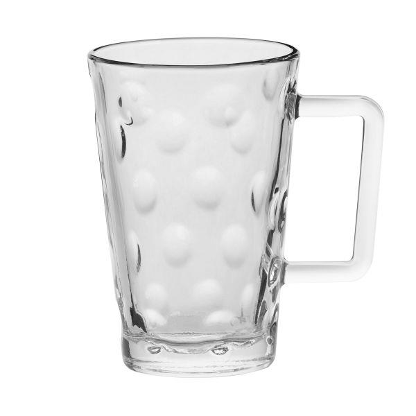 Dubbeglastässel klarglas