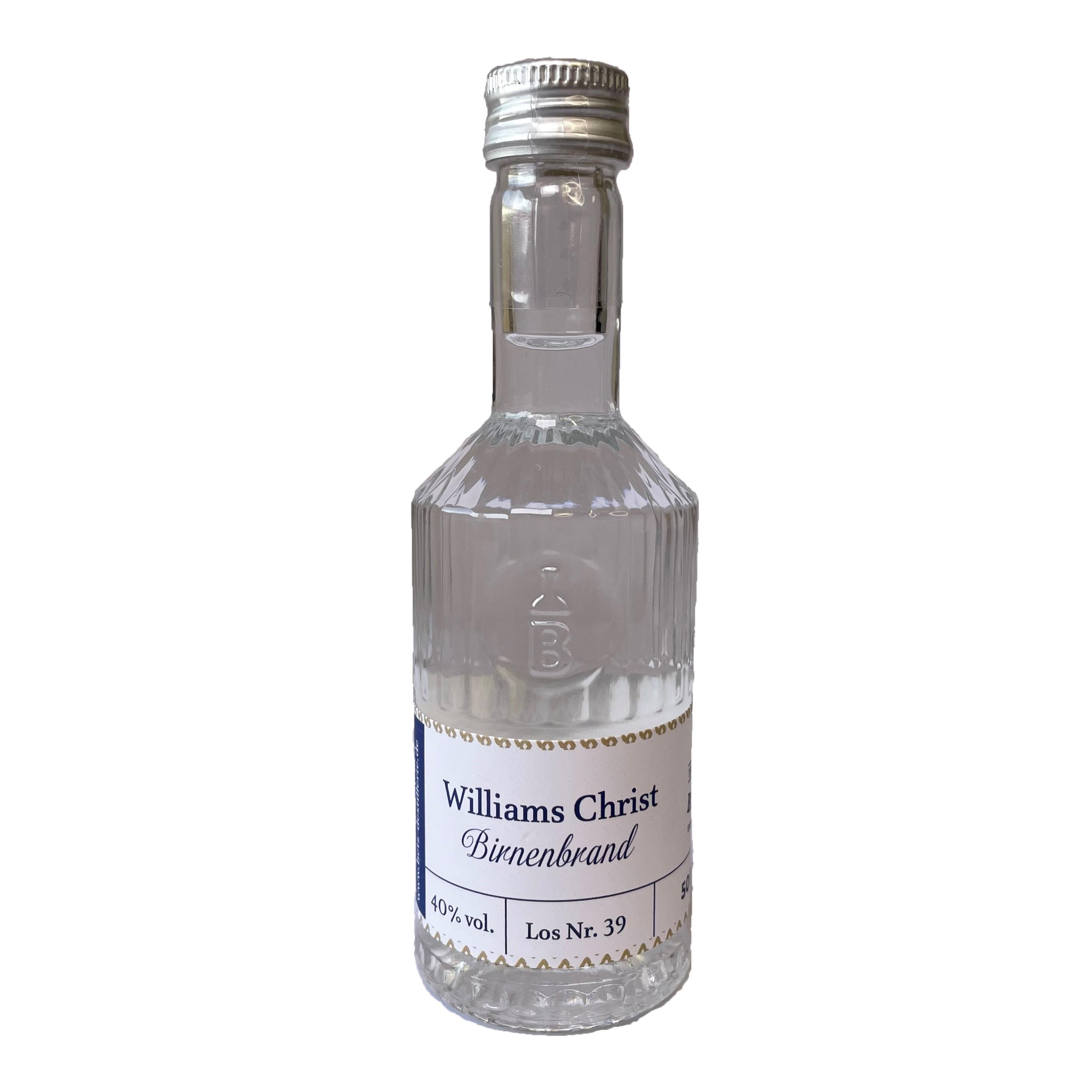 Williams Christ Birnenbrand 50 ml in Tastingflasche, 40 % vol.