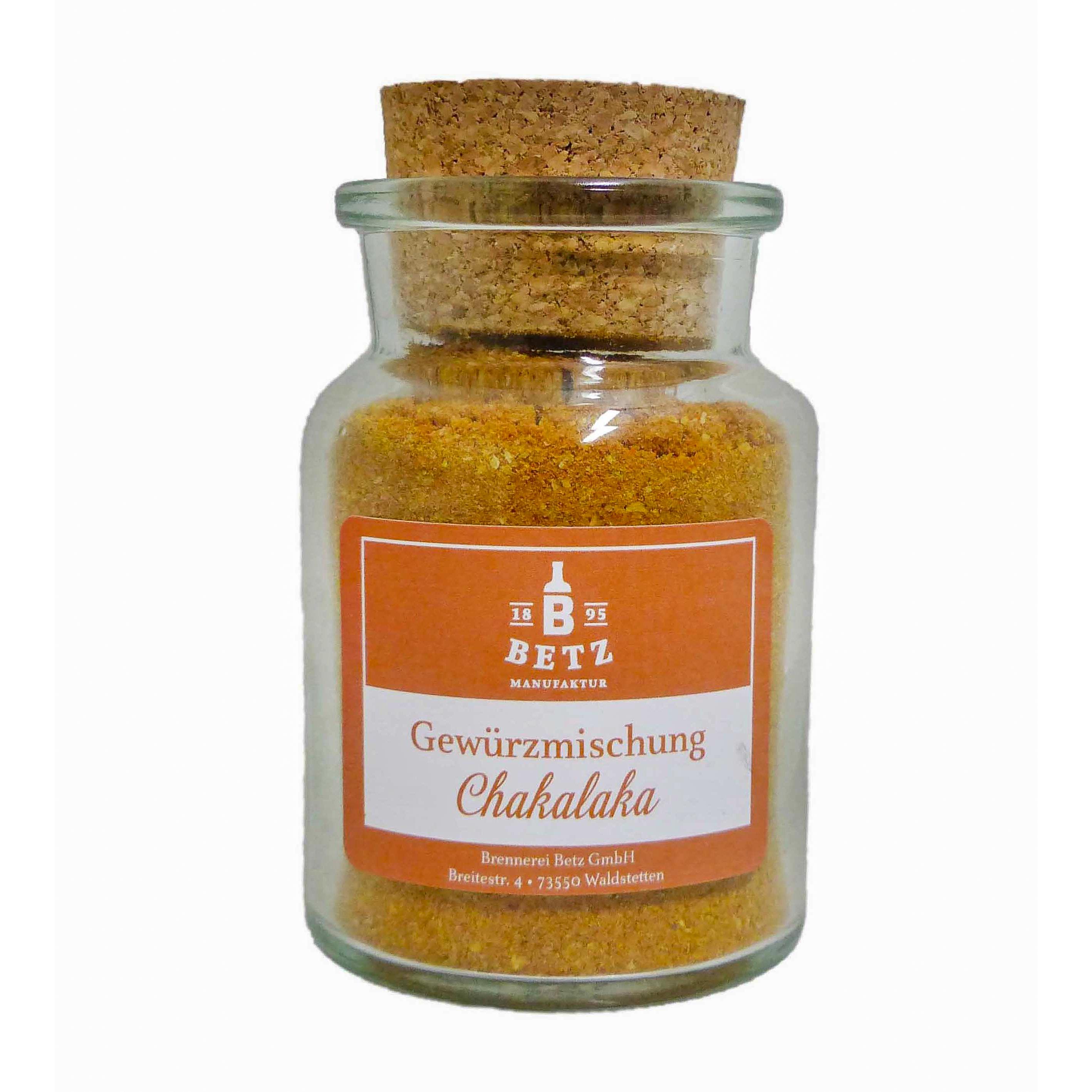 Chakalaka Gewürzmischung im Korkenglas, 85 g